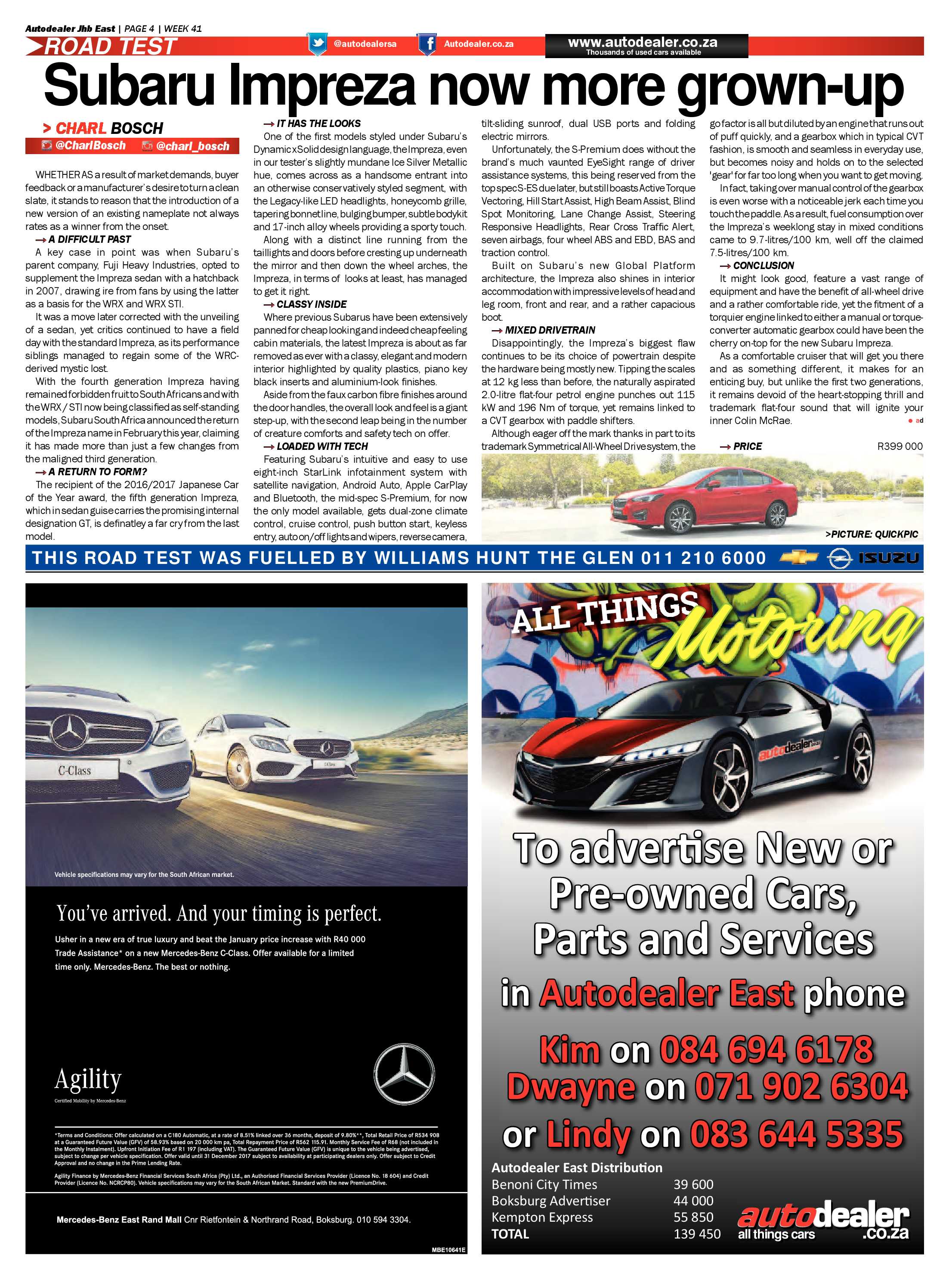 Bedfordview and Edenvale News 11 October 2017 page 28