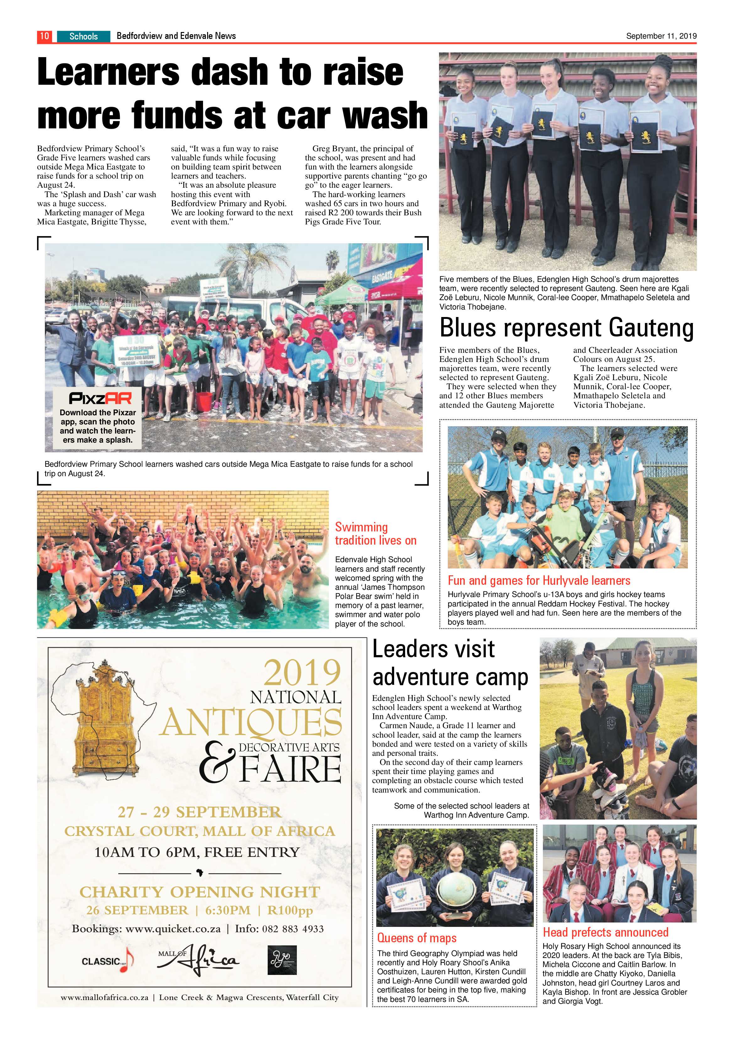 Bedfordview and Edenvale News 11 September 2019 page 10