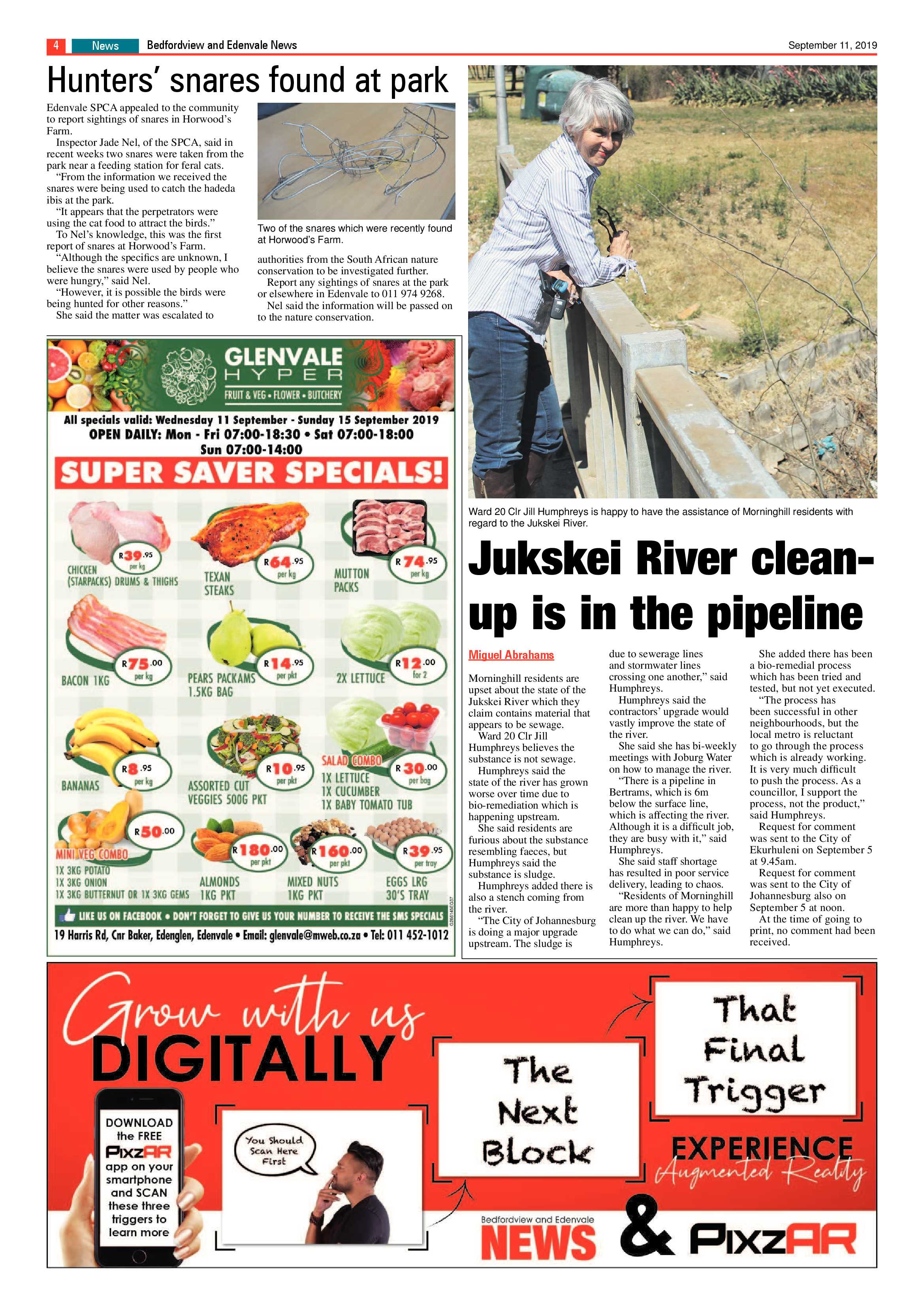 Bedfordview and Edenvale News 11 September 2019 page 4