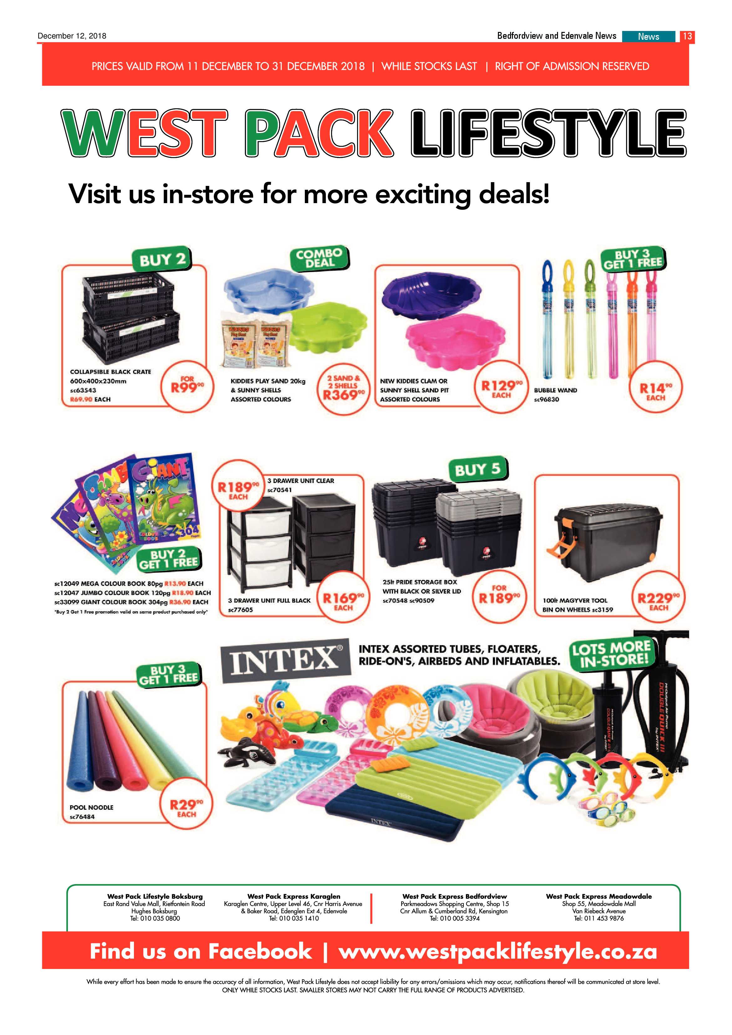 Bedfordview and Edenvale News 12 December 2018 page 13