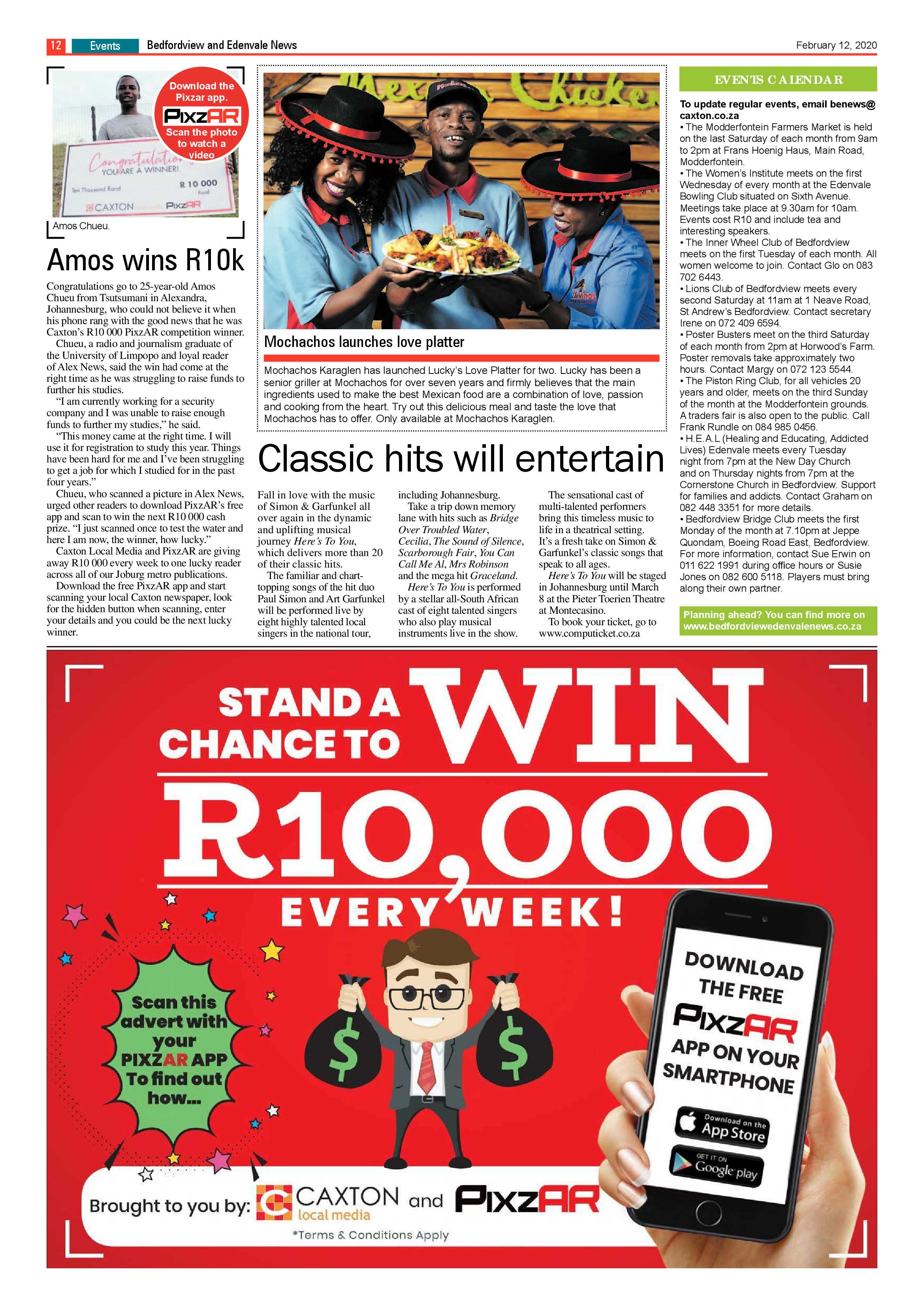 Bedfordview and Edenvale News 12 February 2020 page 12
