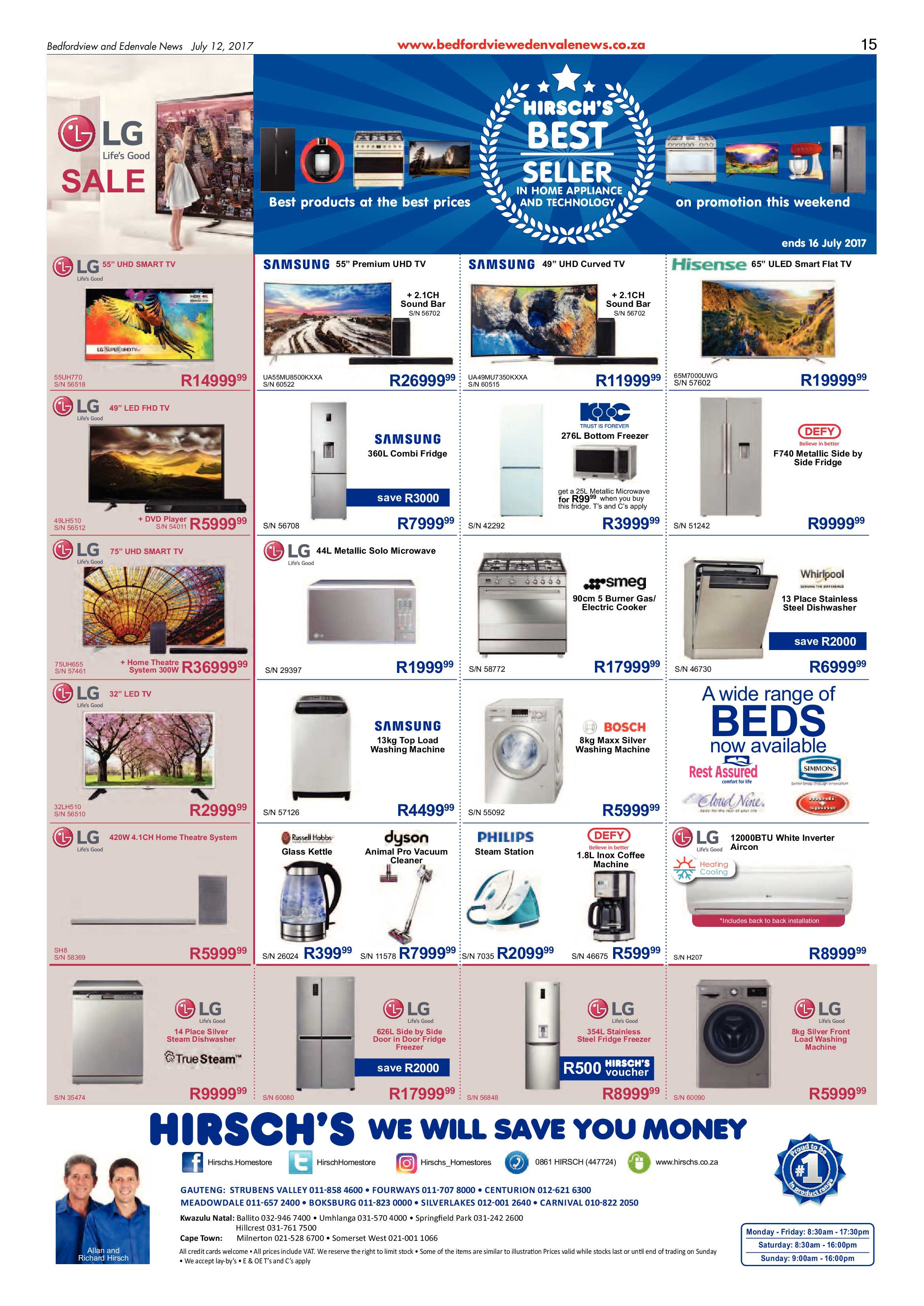 Bedfordview and Edenvale News 12 July 2017 page 15