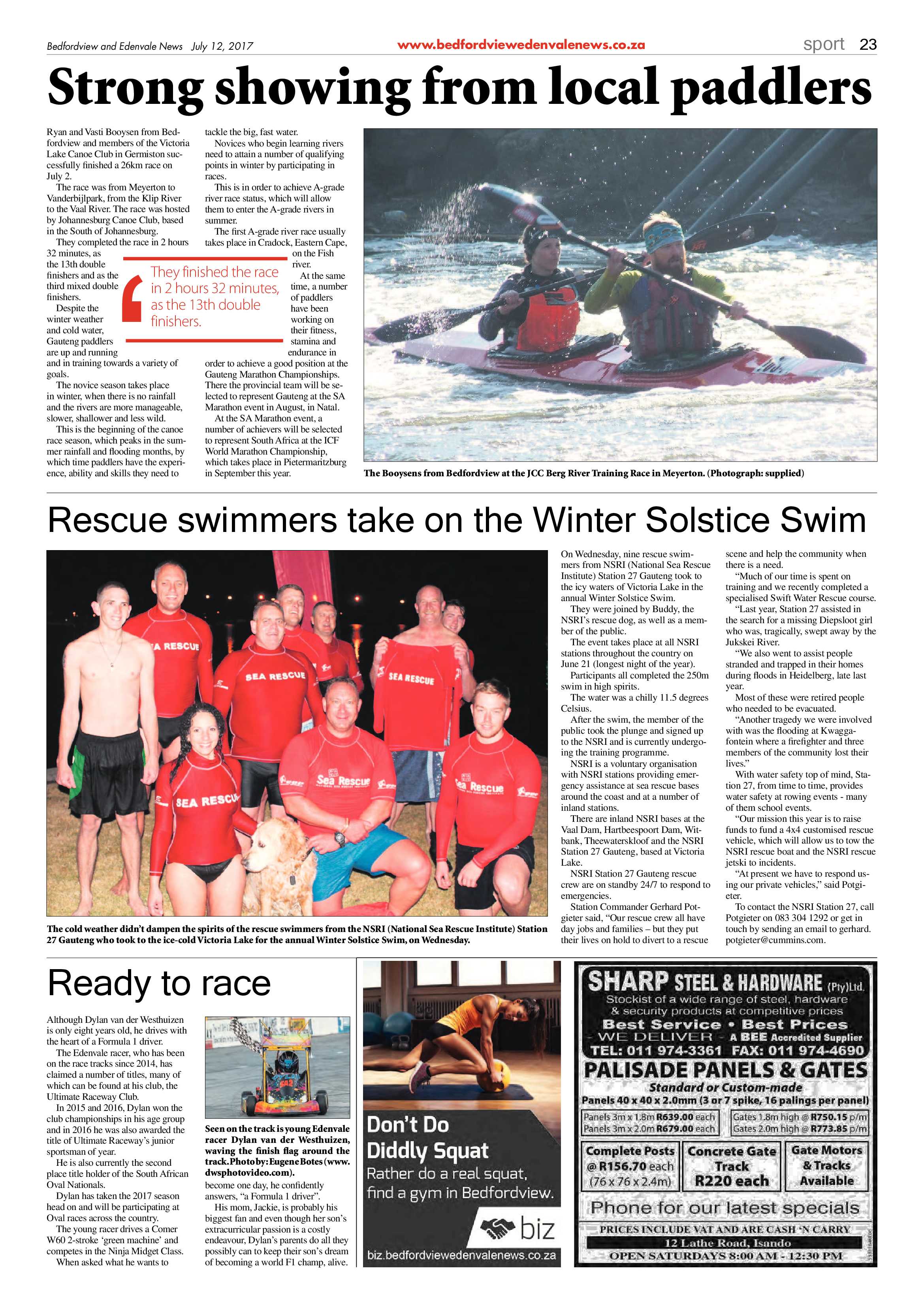 Bedfordview and Edenvale News 12 July 2017 page 23