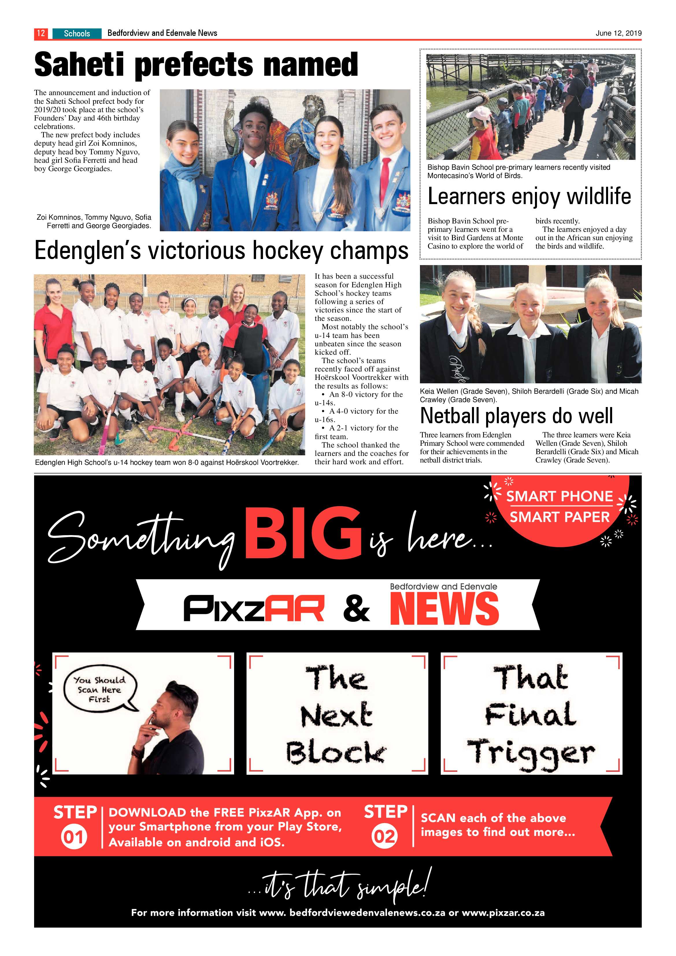 Bedfordview and Edenvale News 12 June 2019 page 12