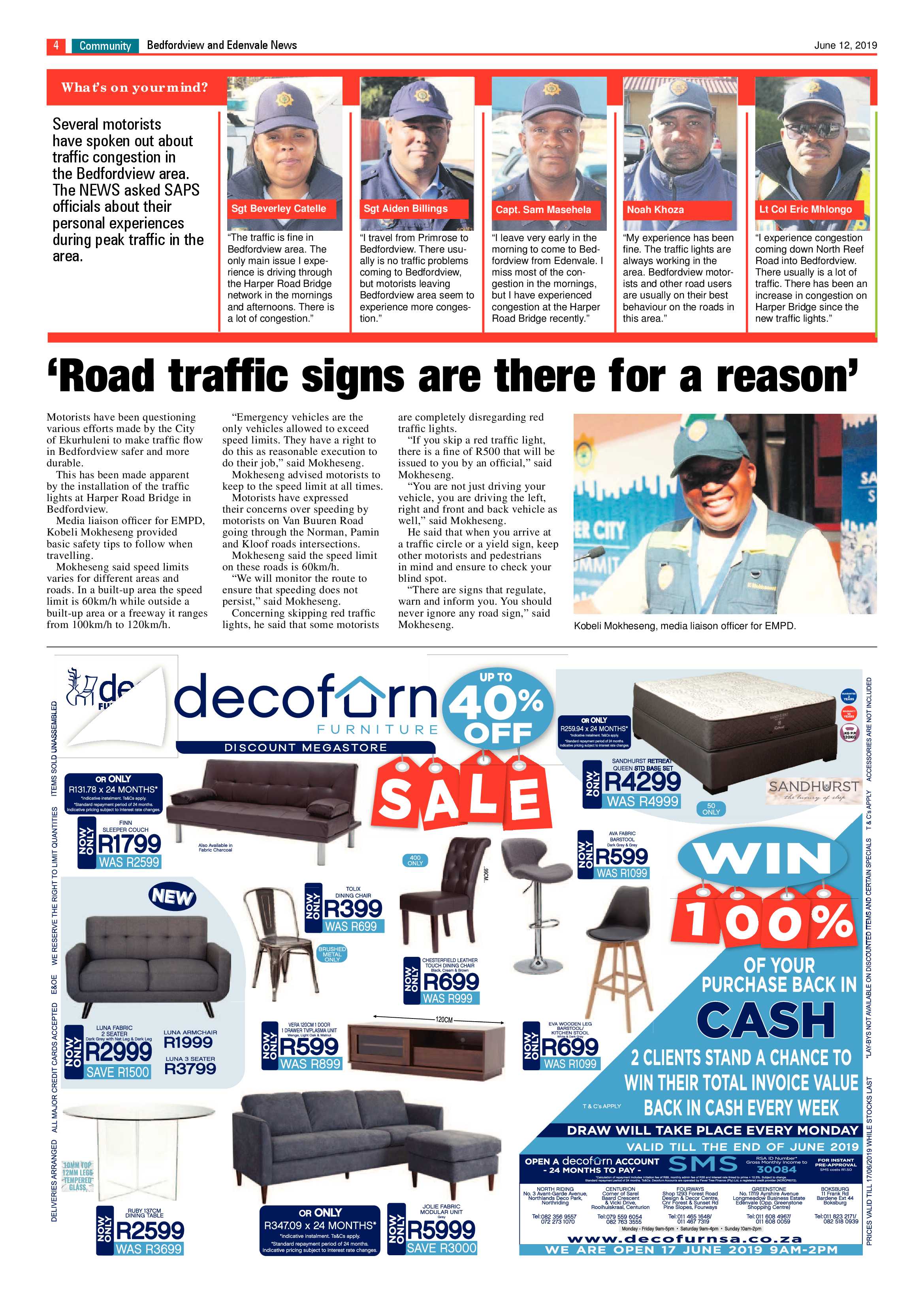 Bedfordview and Edenvale News 12 June 2019 page 4