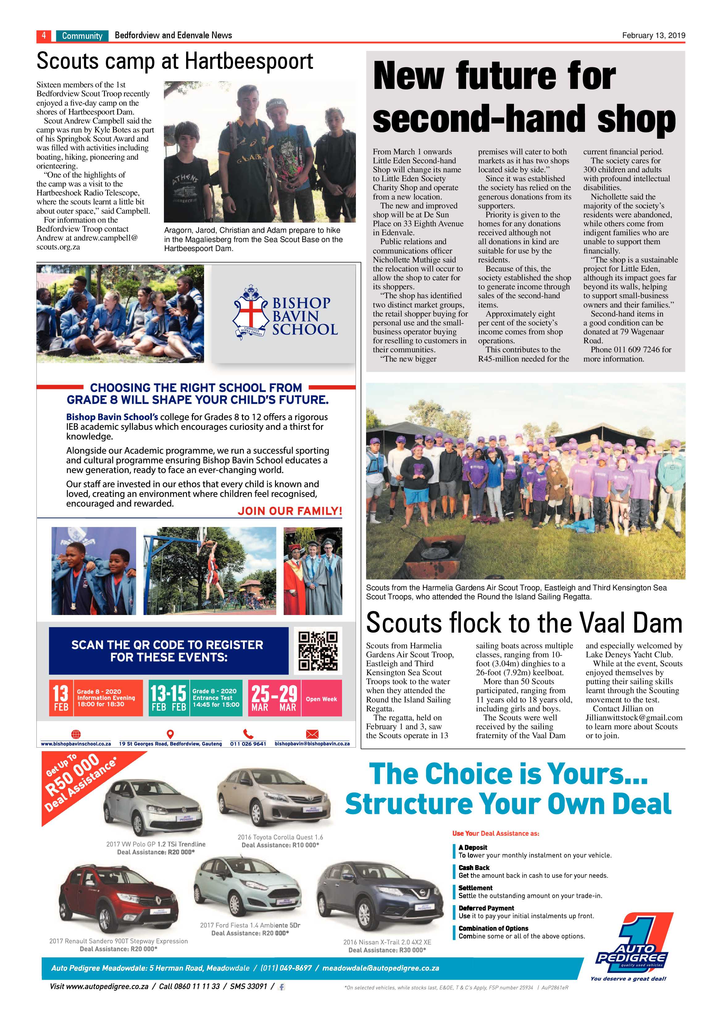 Bedfordview and Edenvale News 13 February 2019 page 4