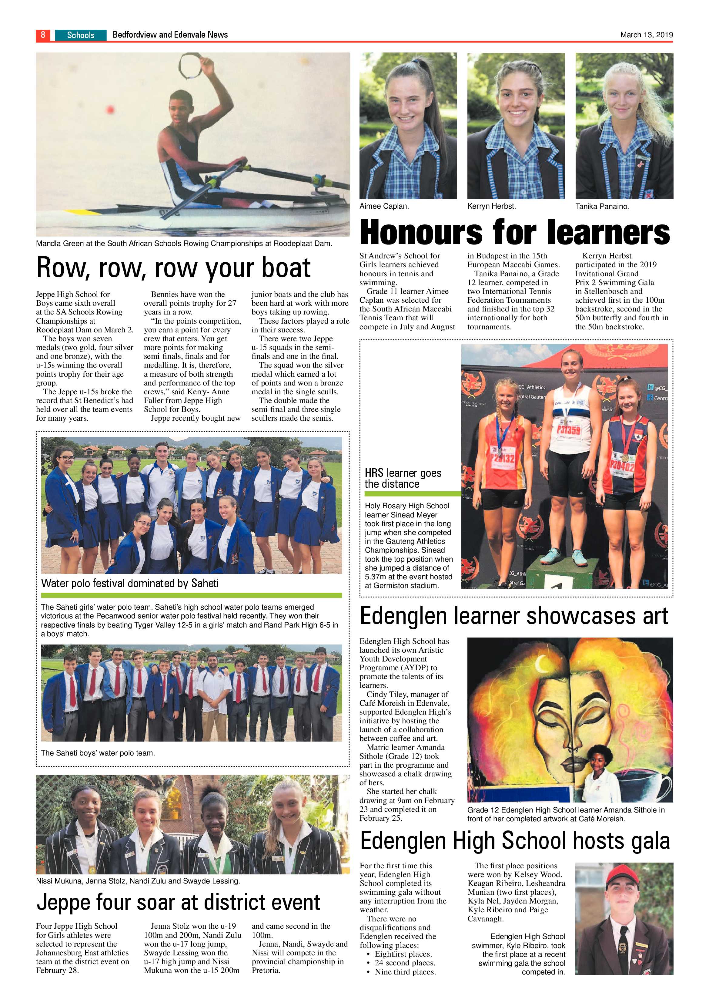 Bedfordview and Edenvale News 13 March 2019 page 8