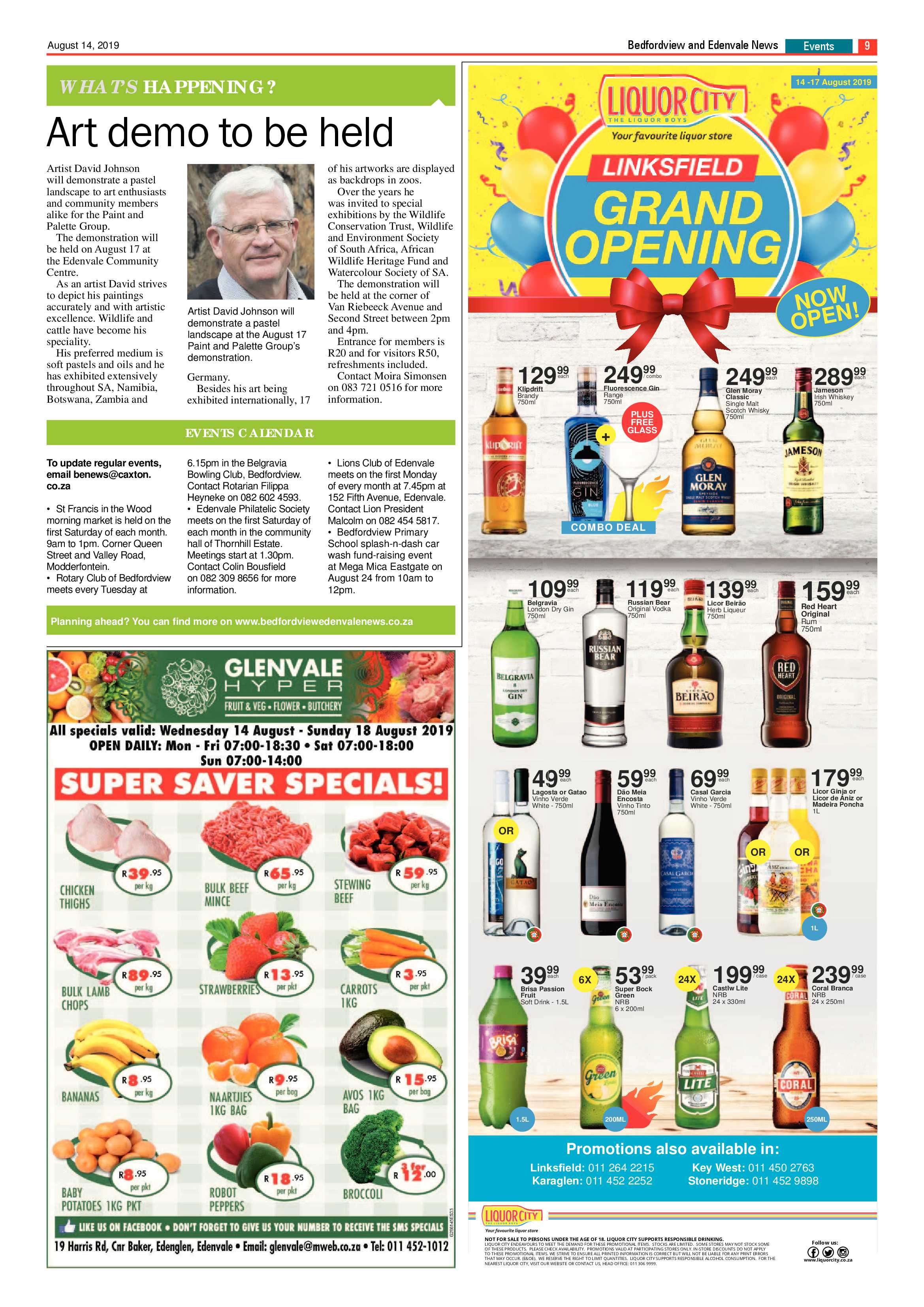 Bedfordview and Edenvale News 14 August 2019 page 9