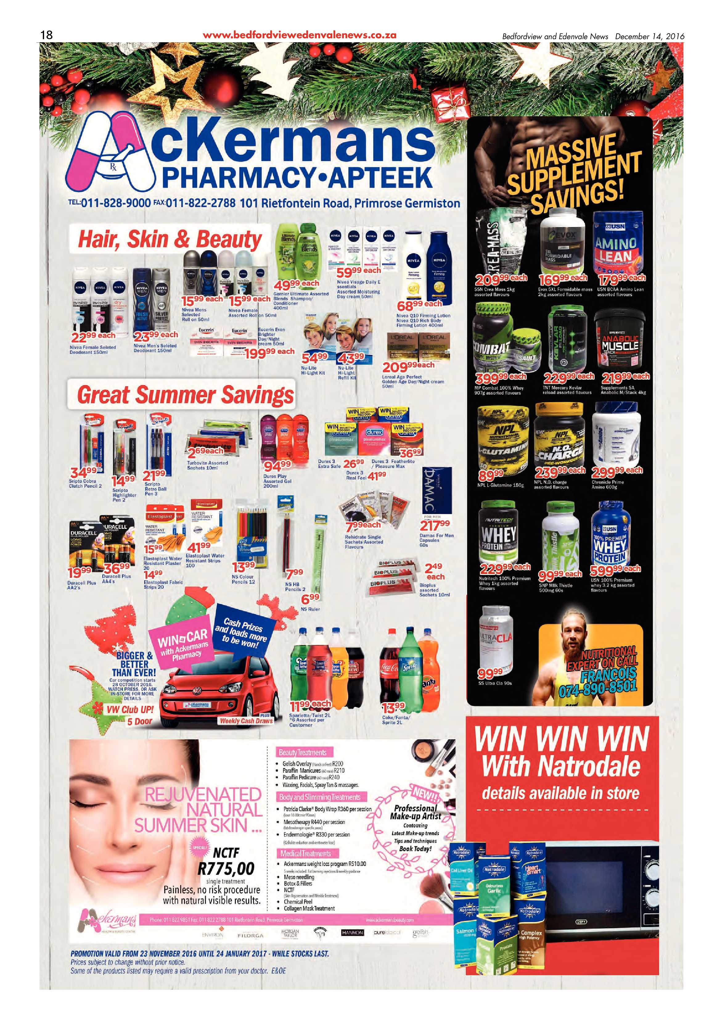Bedfordview and Edenvale News 14 December 2016 page 18