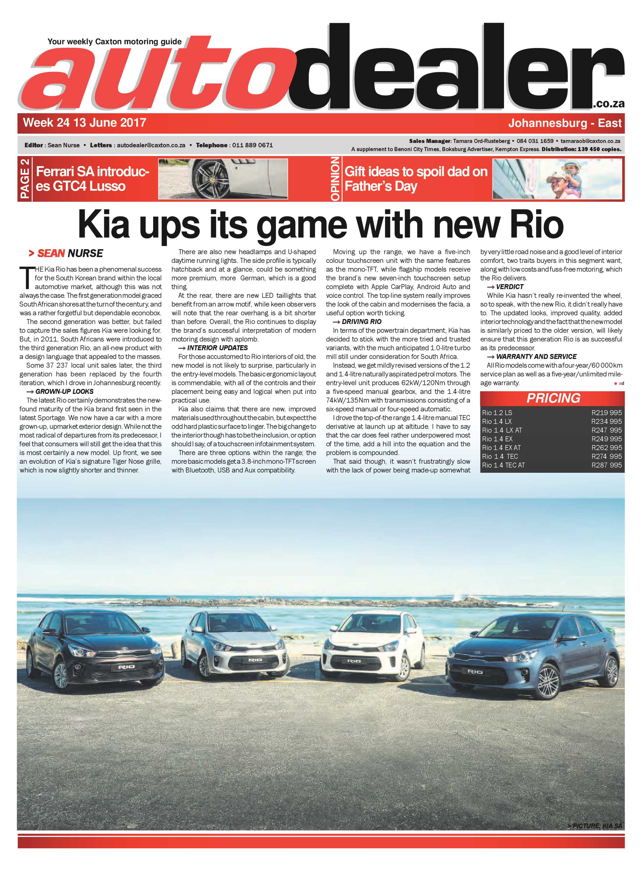 Bedfordview and Edenvale News 14 June 2017 page 25