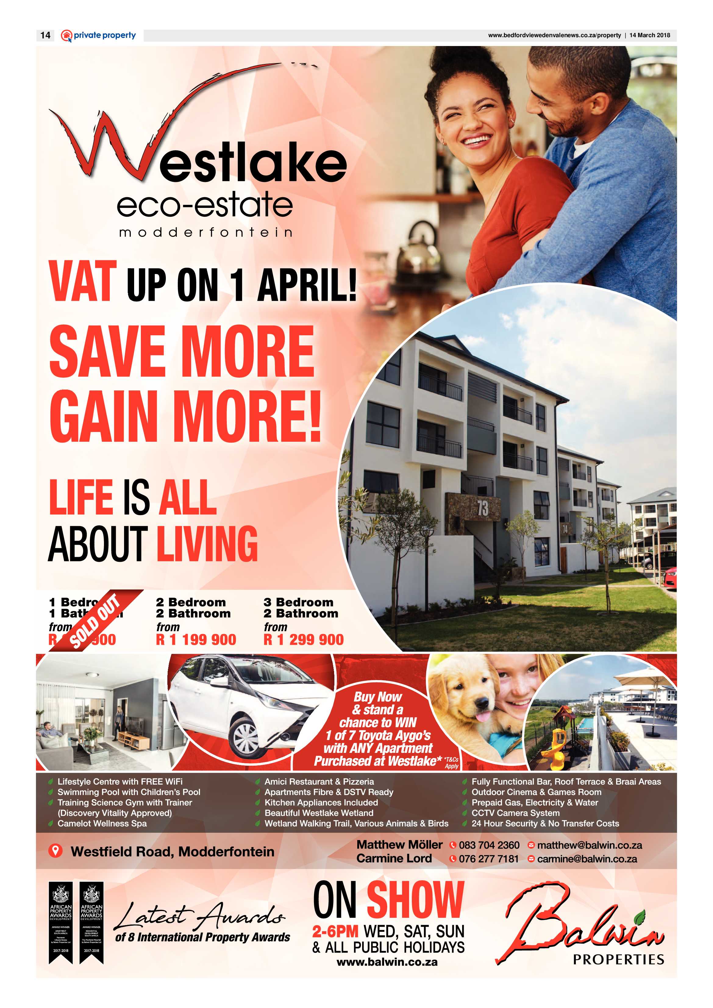 Bedfordview and Edenvale News 14 March 2018 page 14