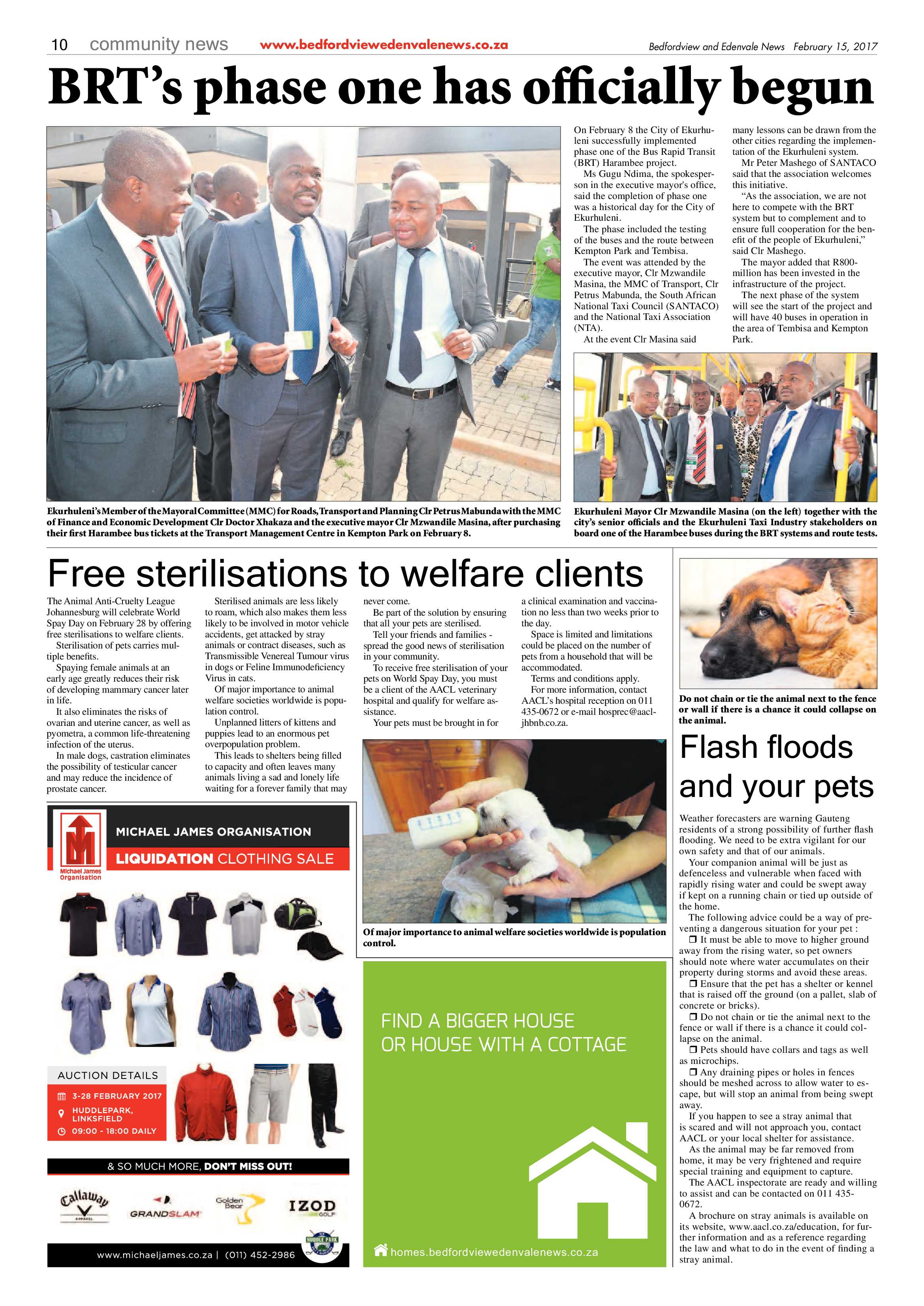 Bedfordview and Edenvale News 15 February 2017 page 10