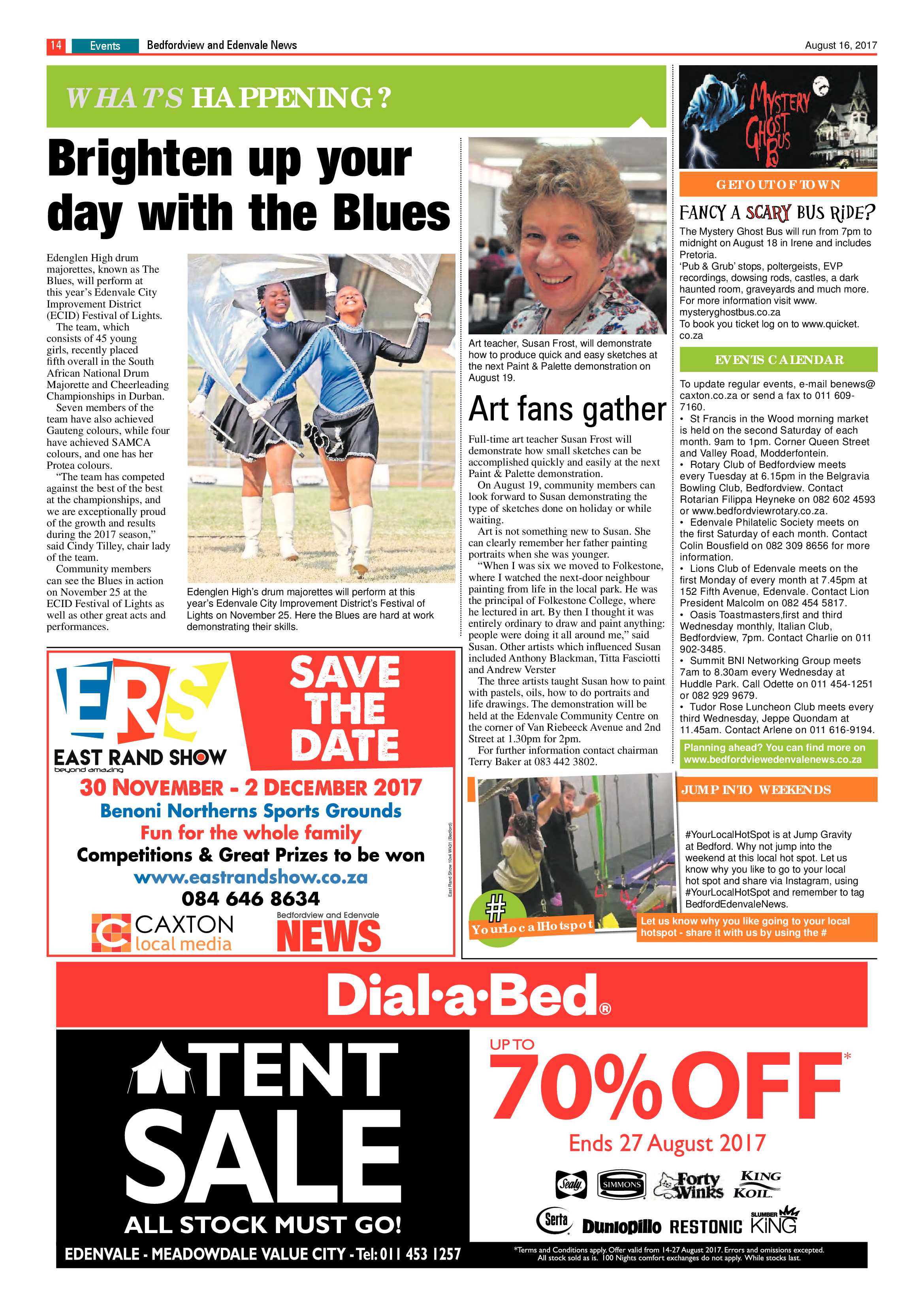 Bedfordview and Edenvale News 16 August 2017 page 14