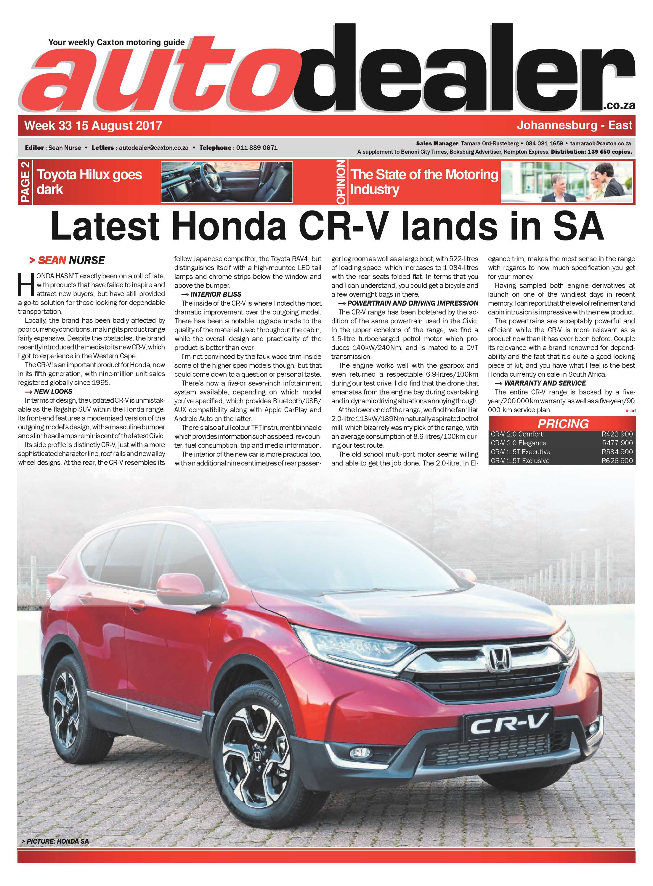 Bedfordview and Edenvale News 16 August 2017 page 25