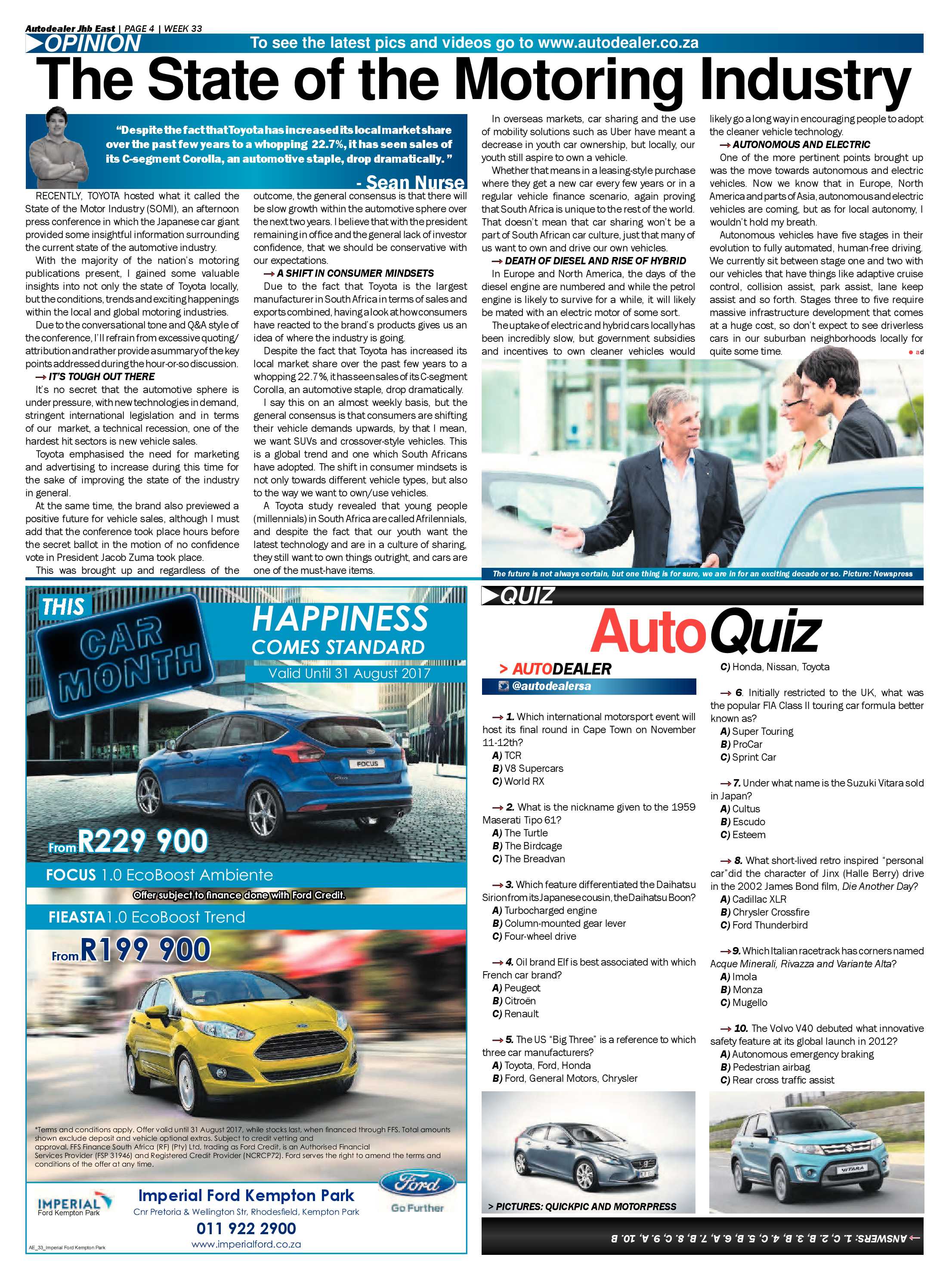 Bedfordview and Edenvale News 16 August 2017 page 28
