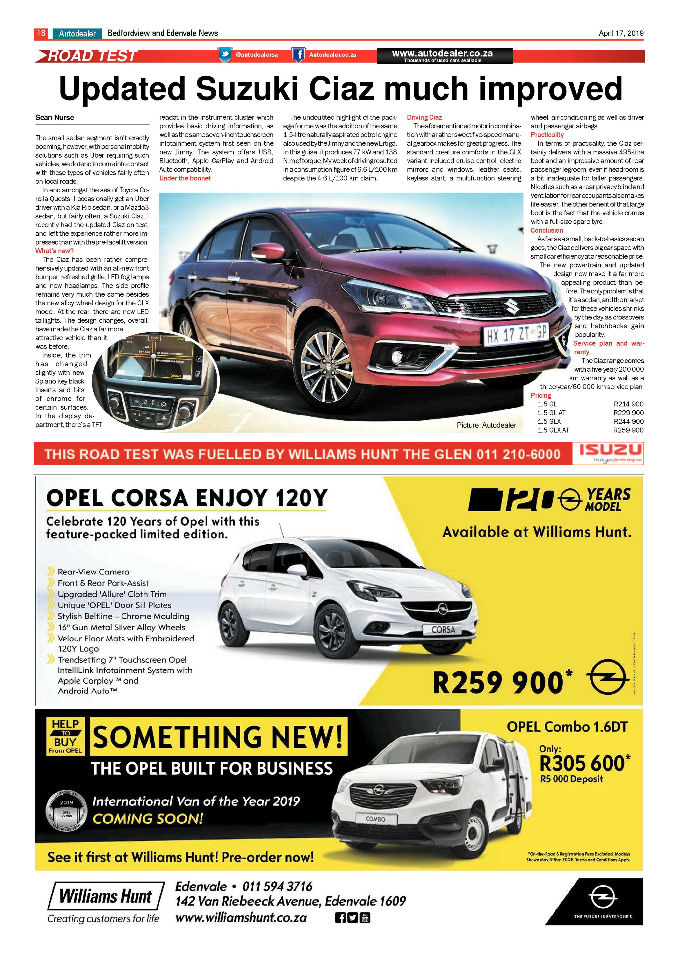 Bedfordview and Edenvale News 17 April 2019 page 18