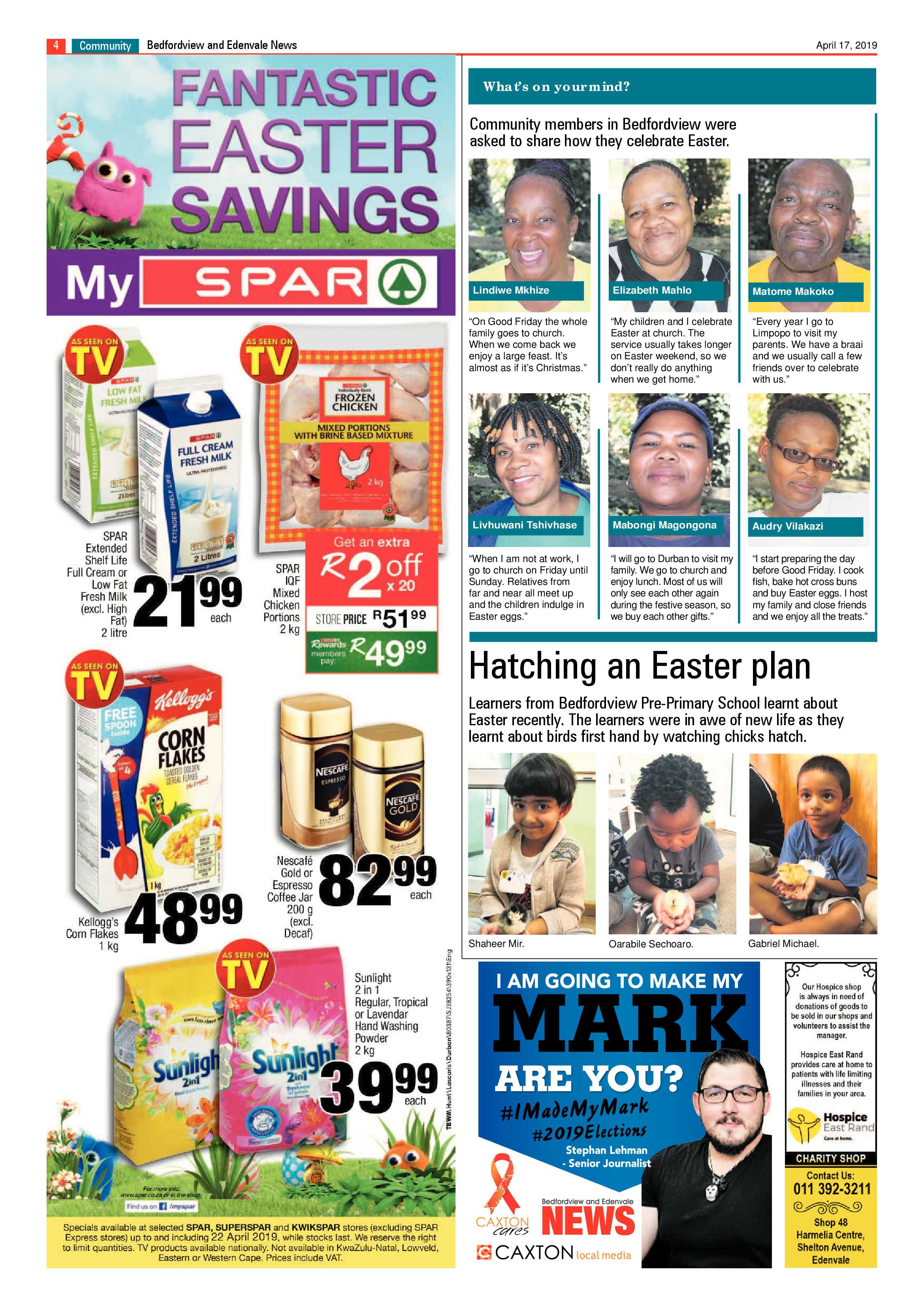 Bedfordview and Edenvale News 17 April 2019 page 4