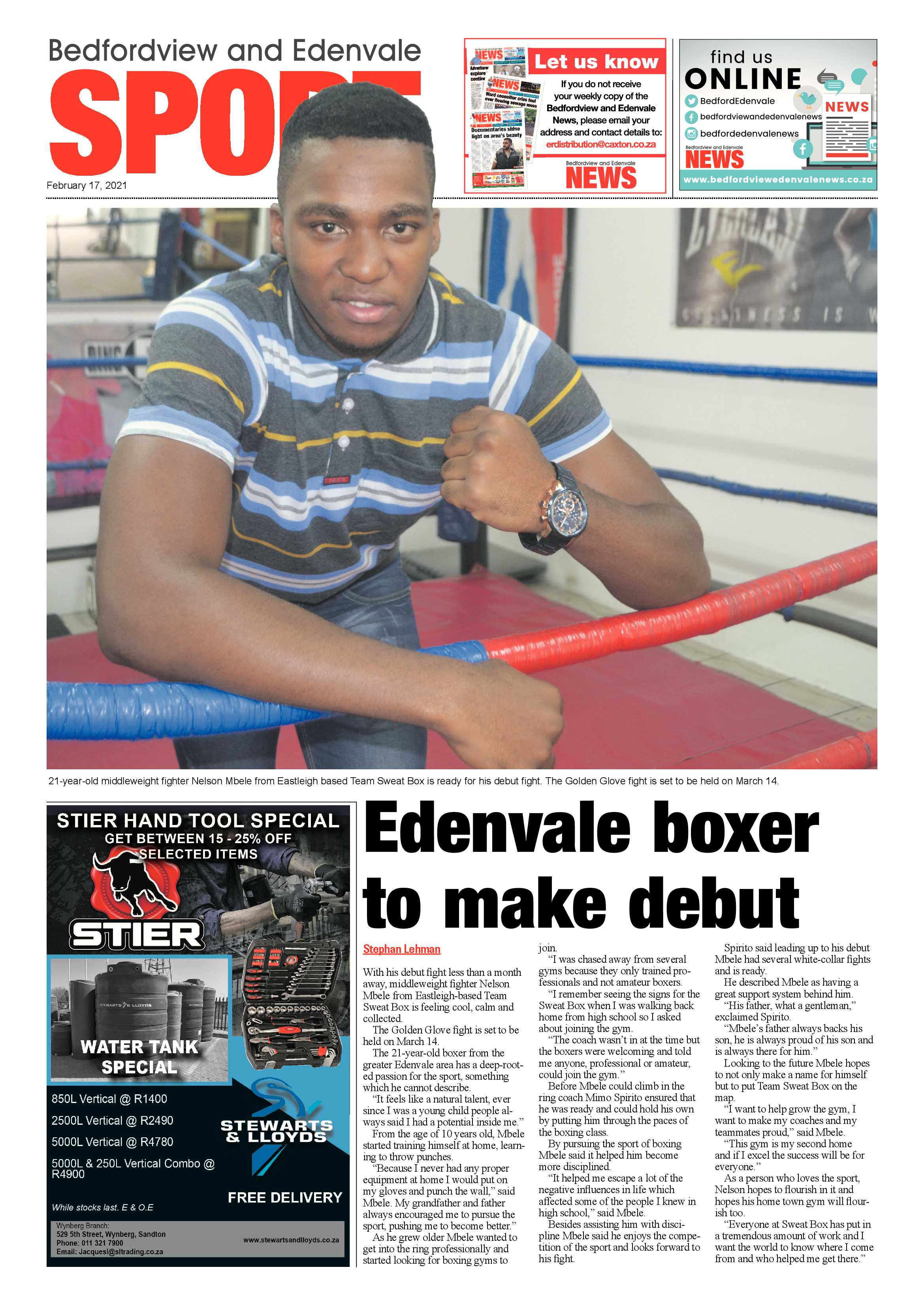 Bedfordview and Edenvale News 17 February 2021 page 16