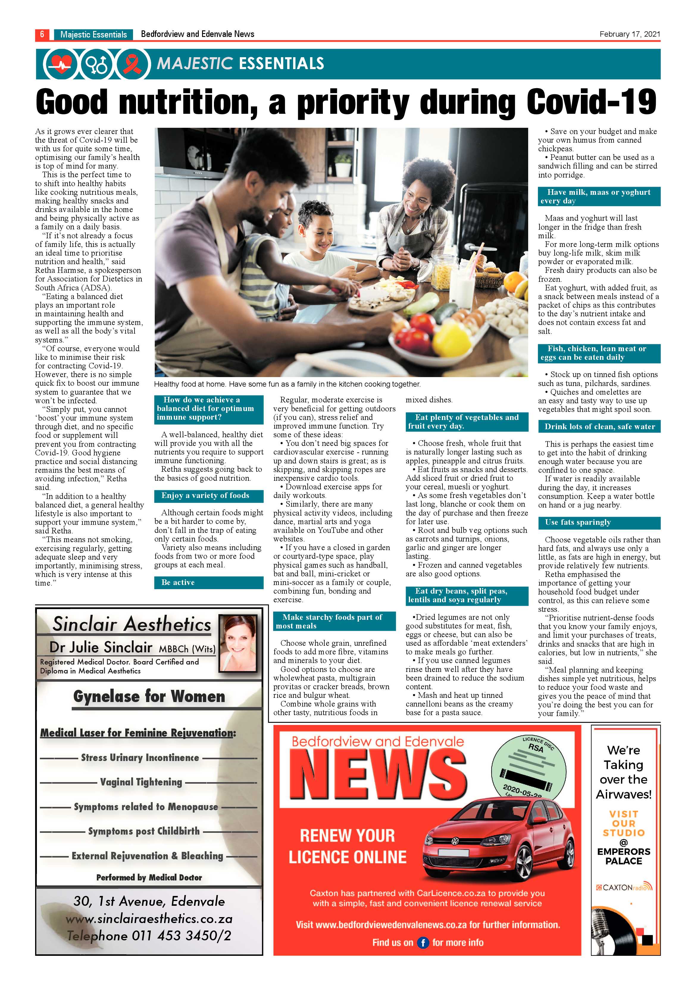Bedfordview and Edenvale News 17 February 2021 page 6