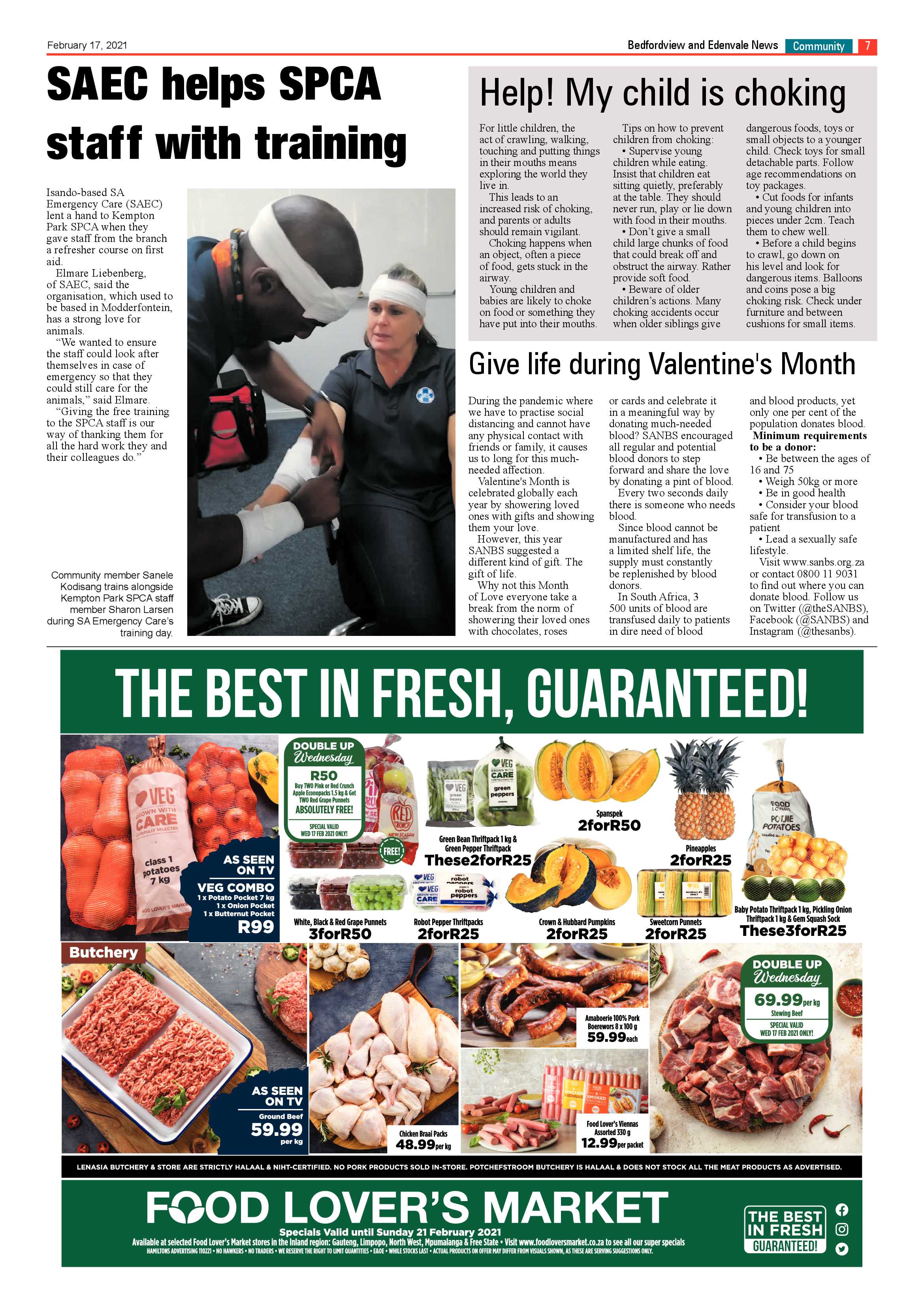 Bedfordview and Edenvale News 17 February 2021 page 7