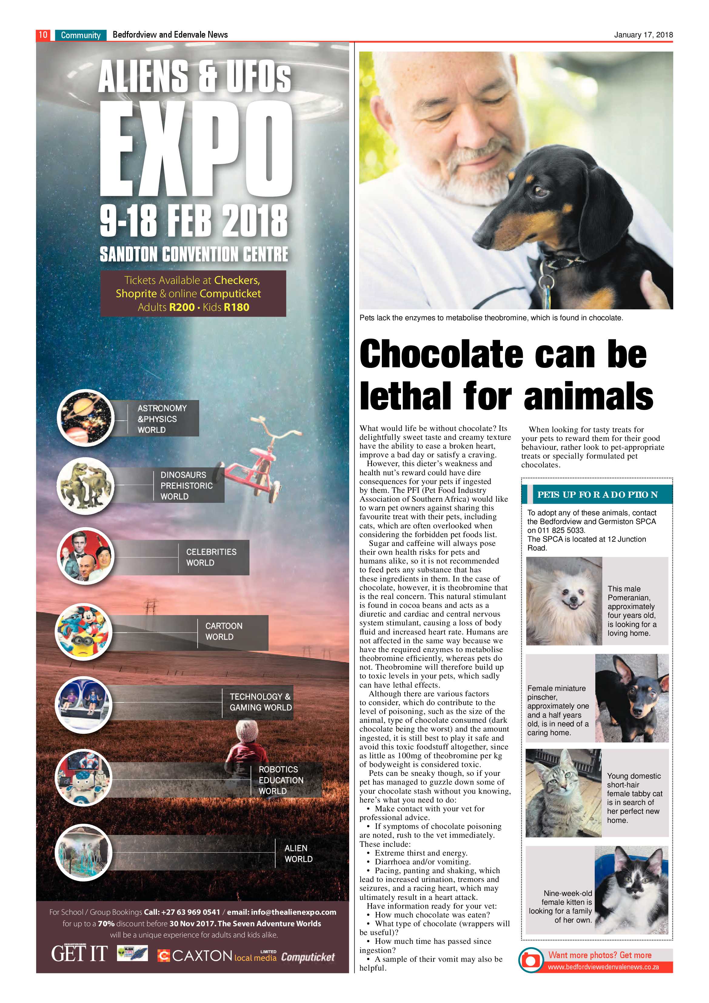 Bedfordview and Edenvale News 17 January 2018 page 10