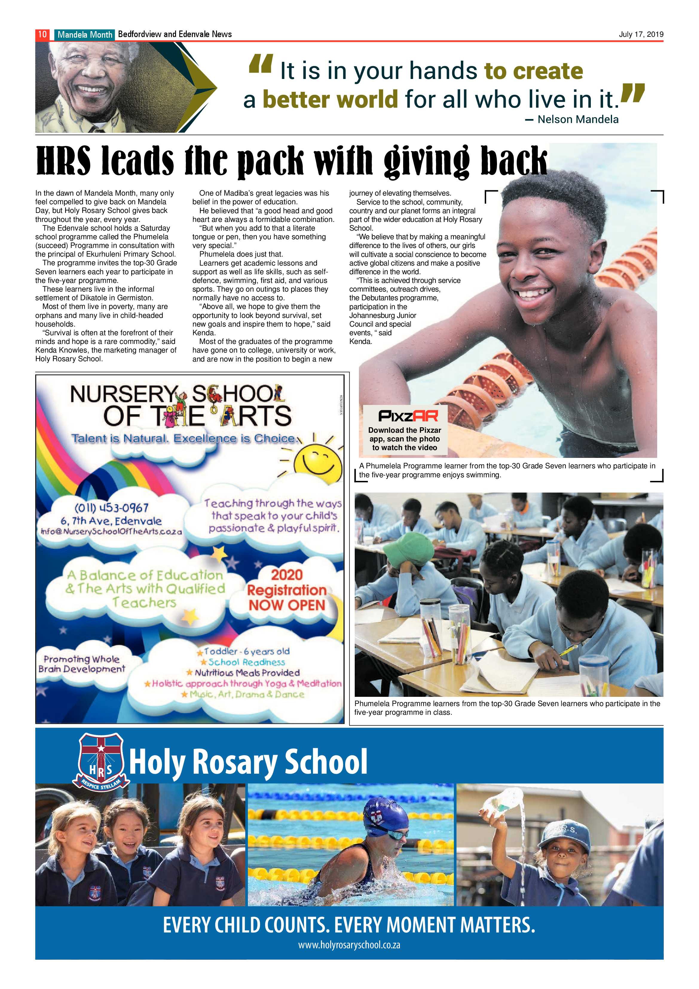 Bedfordview and Edenvale News 17 July 2019 page 10