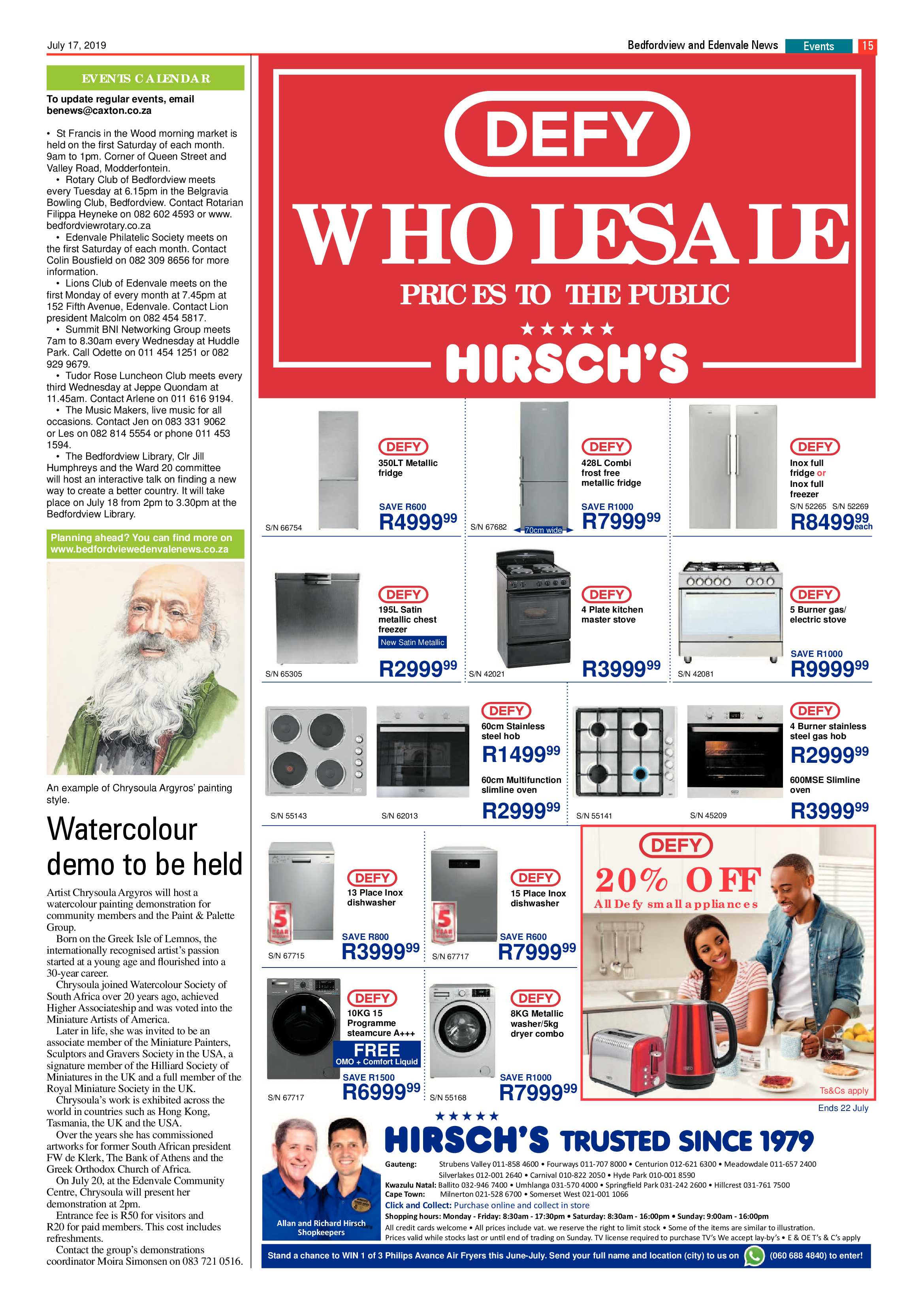 Bedfordview and Edenvale News 17 July 2019 page 15