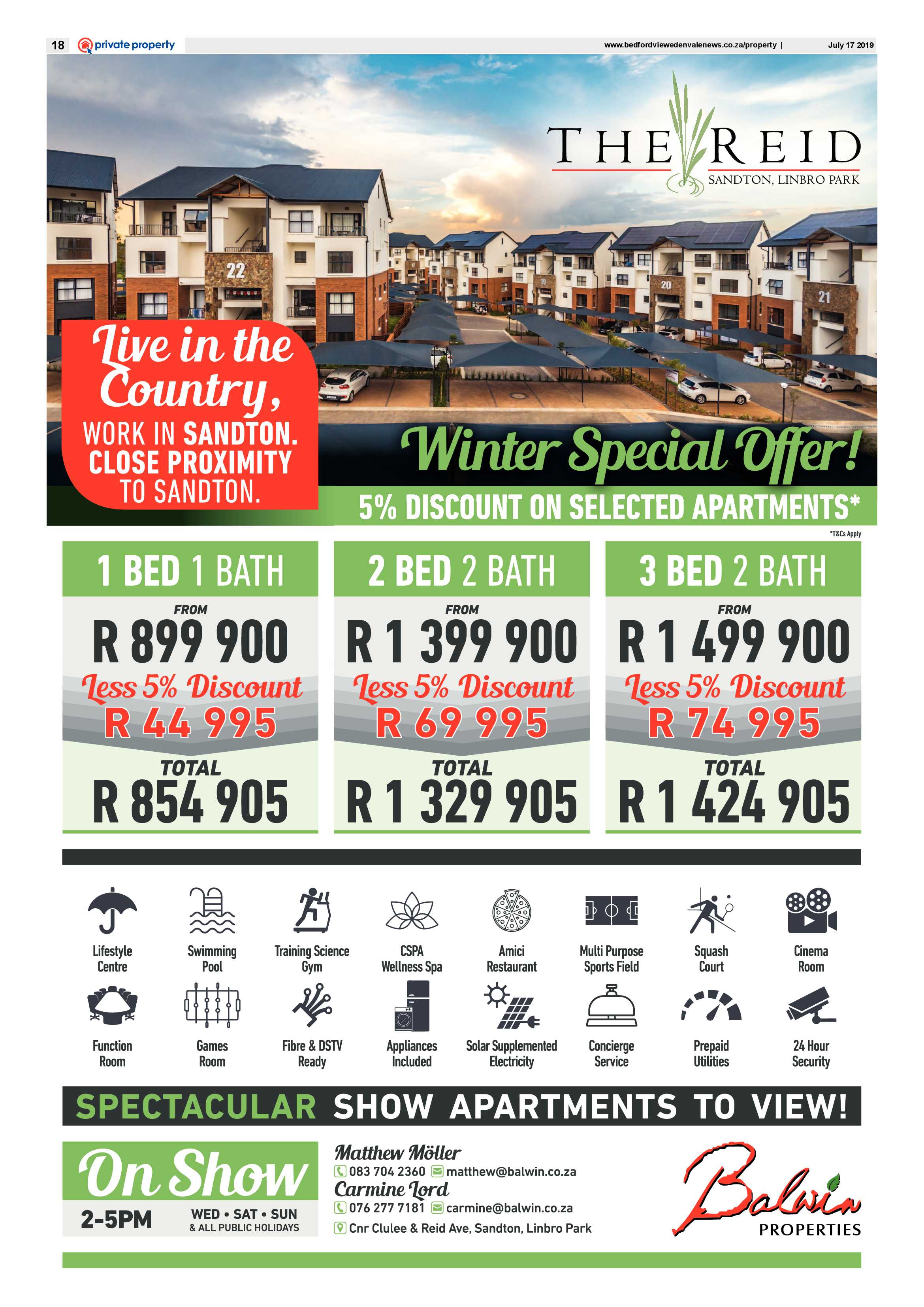 Bedfordview and Edenvale News 17 July 2019 page 18