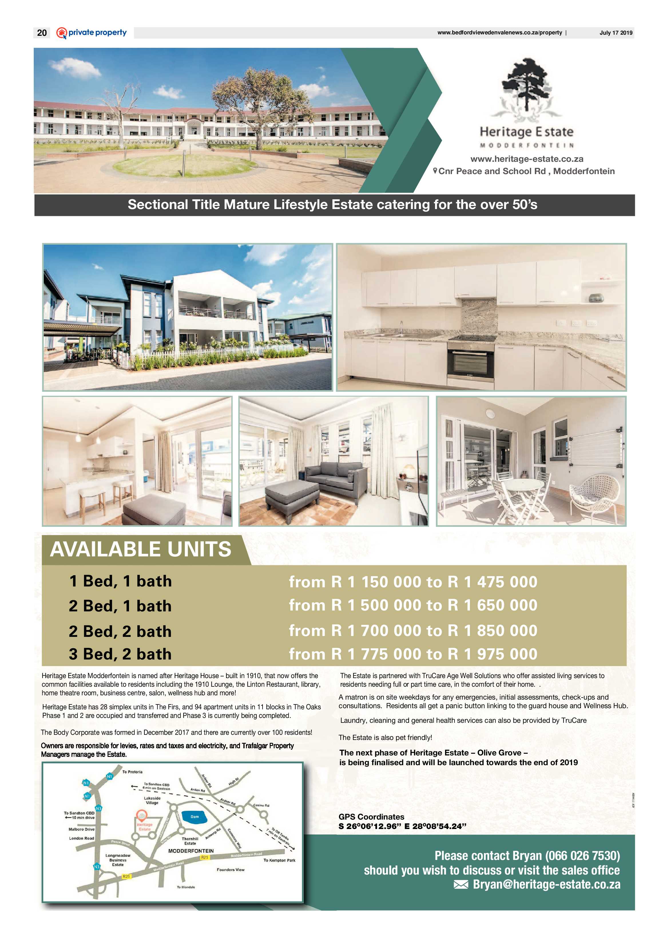 Bedfordview and Edenvale News 17 July 2019 page 20