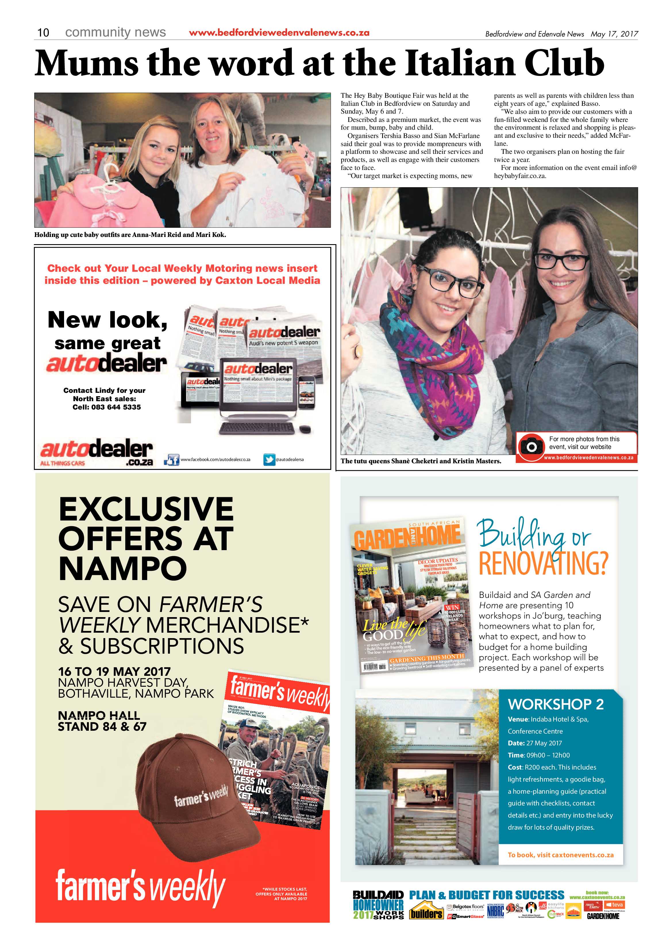 Bedfordview and Edenvale News 17 May 2017 page 10