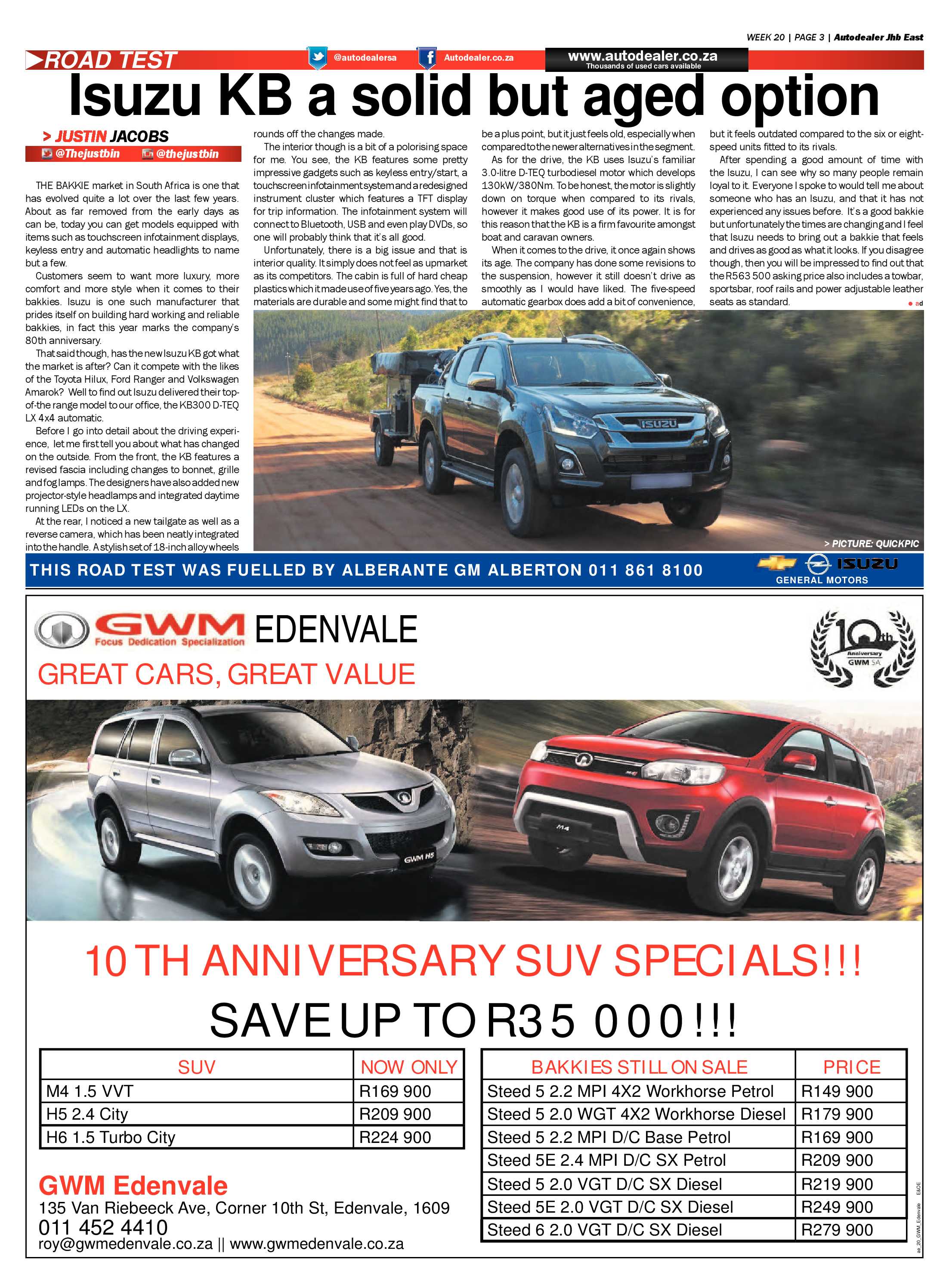 Bedfordview and Edenvale News 17 May 2017 page 27