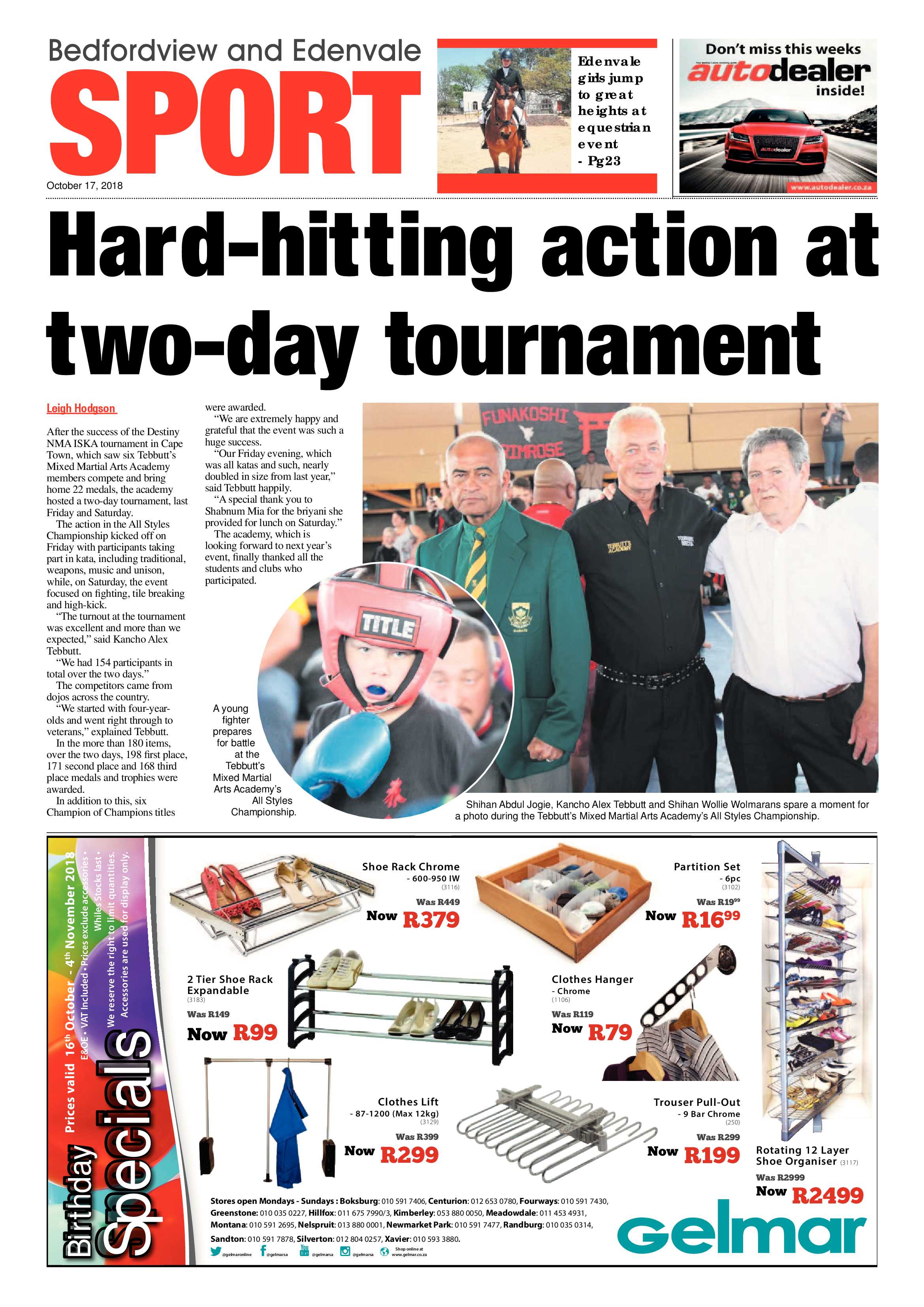 Bedfordview and Edenvale News 17 October  2018 page 24