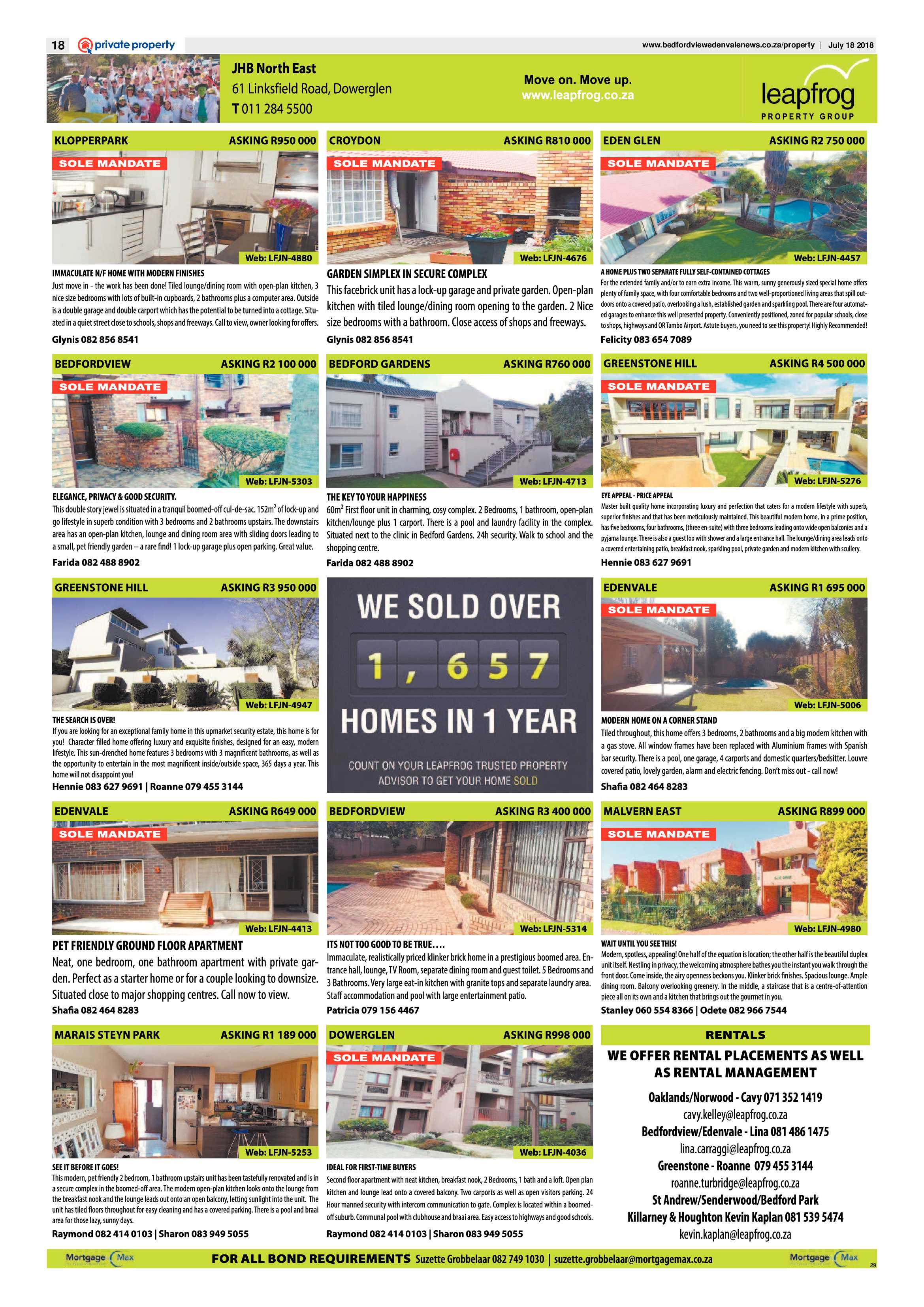Bedfordview and Edenvale News 18July 2018 page 18