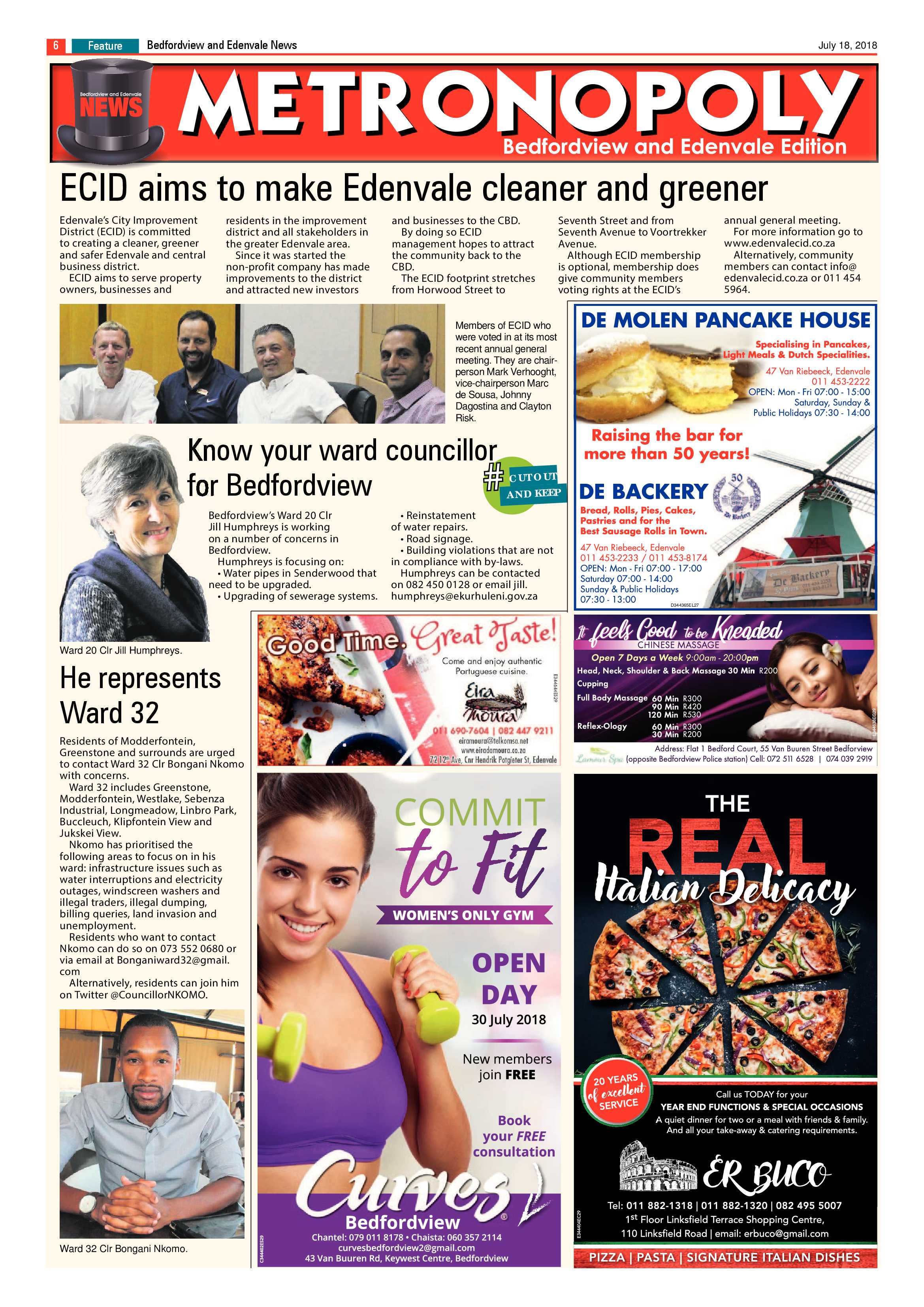Bedfordview and Edenvale News 18July 2018 page 6