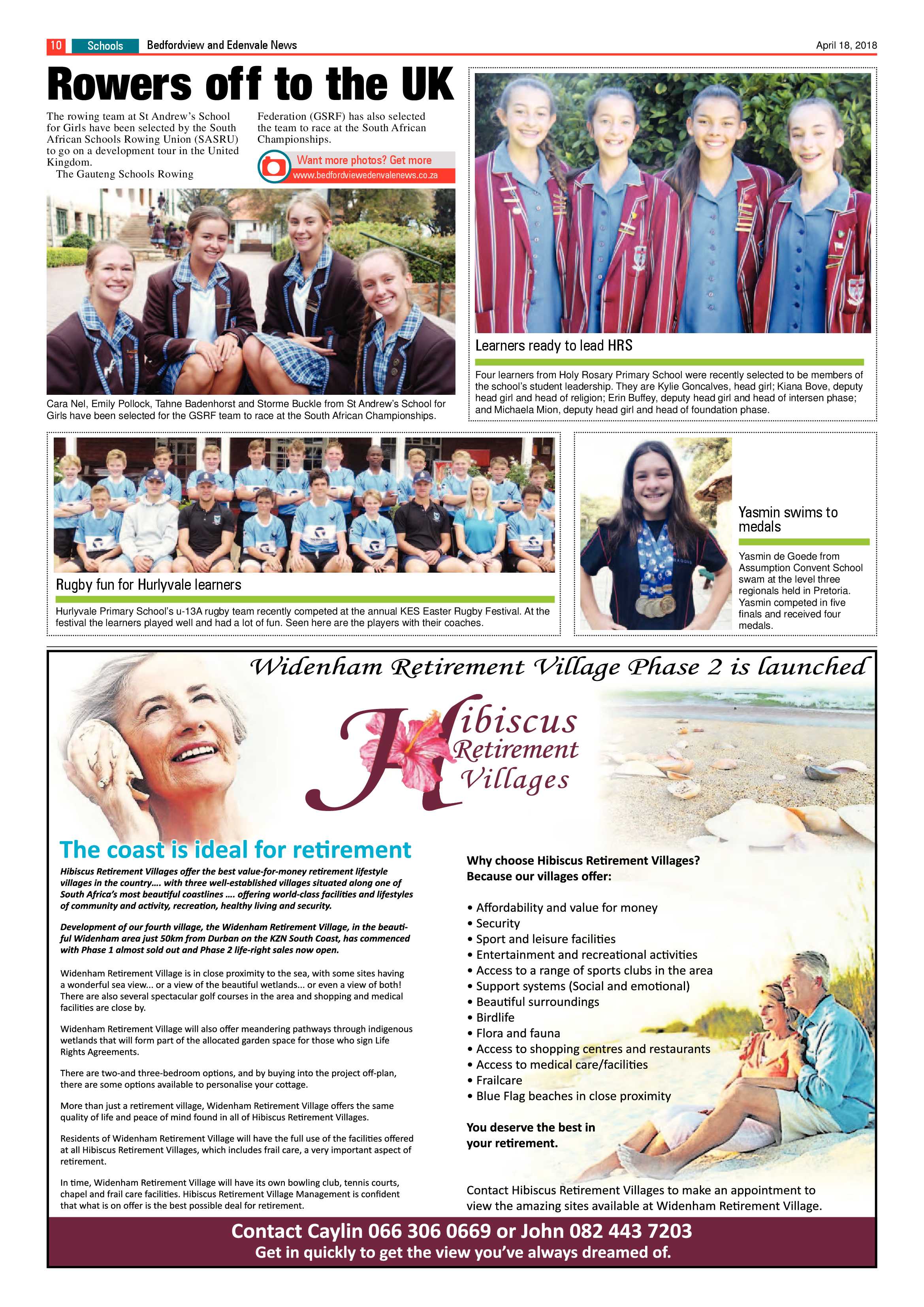 Bedfordview and Edenvale News 18 April 2018 page 10