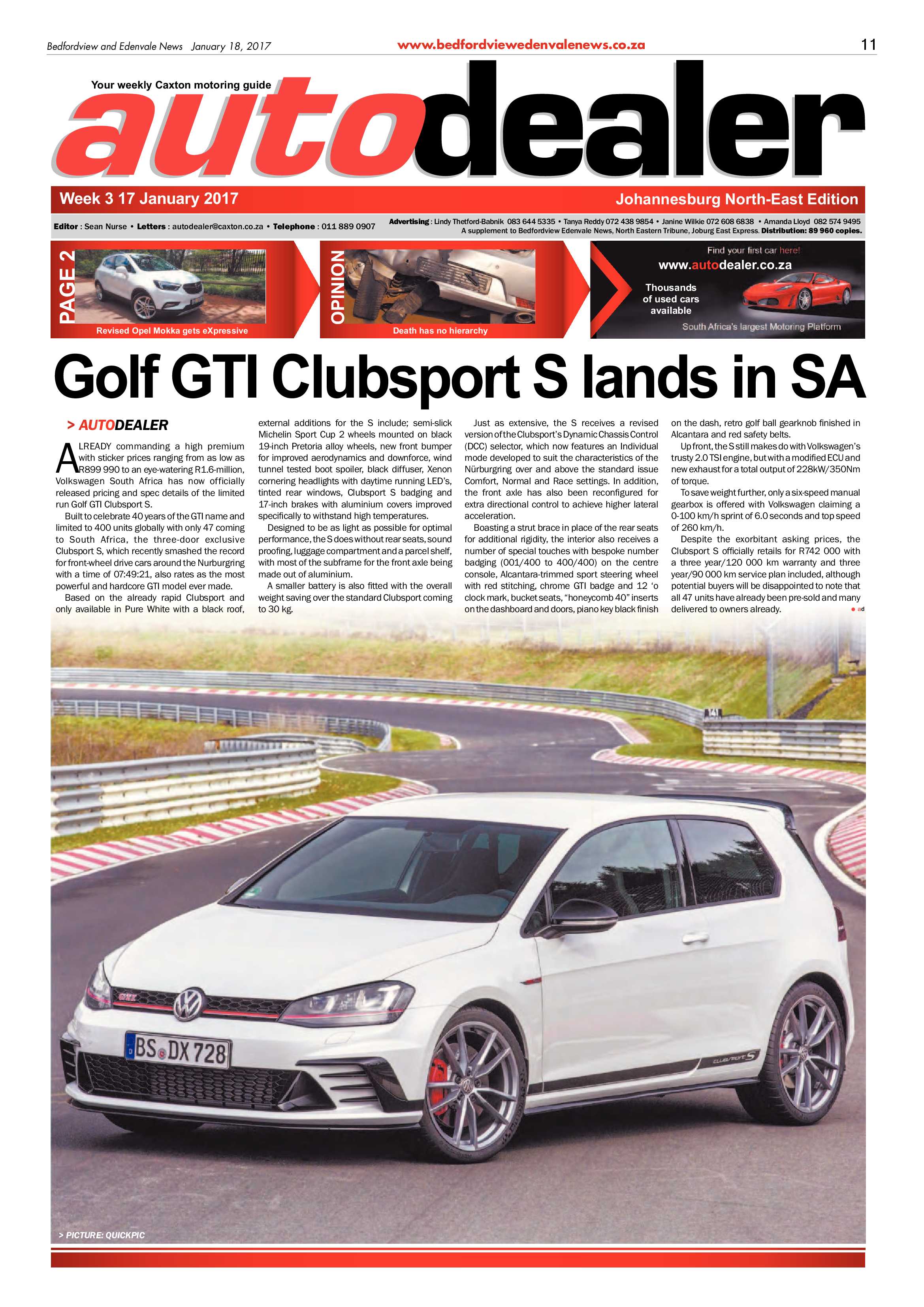 Bedfordview and Edenvale News 18 January 2017 page 11