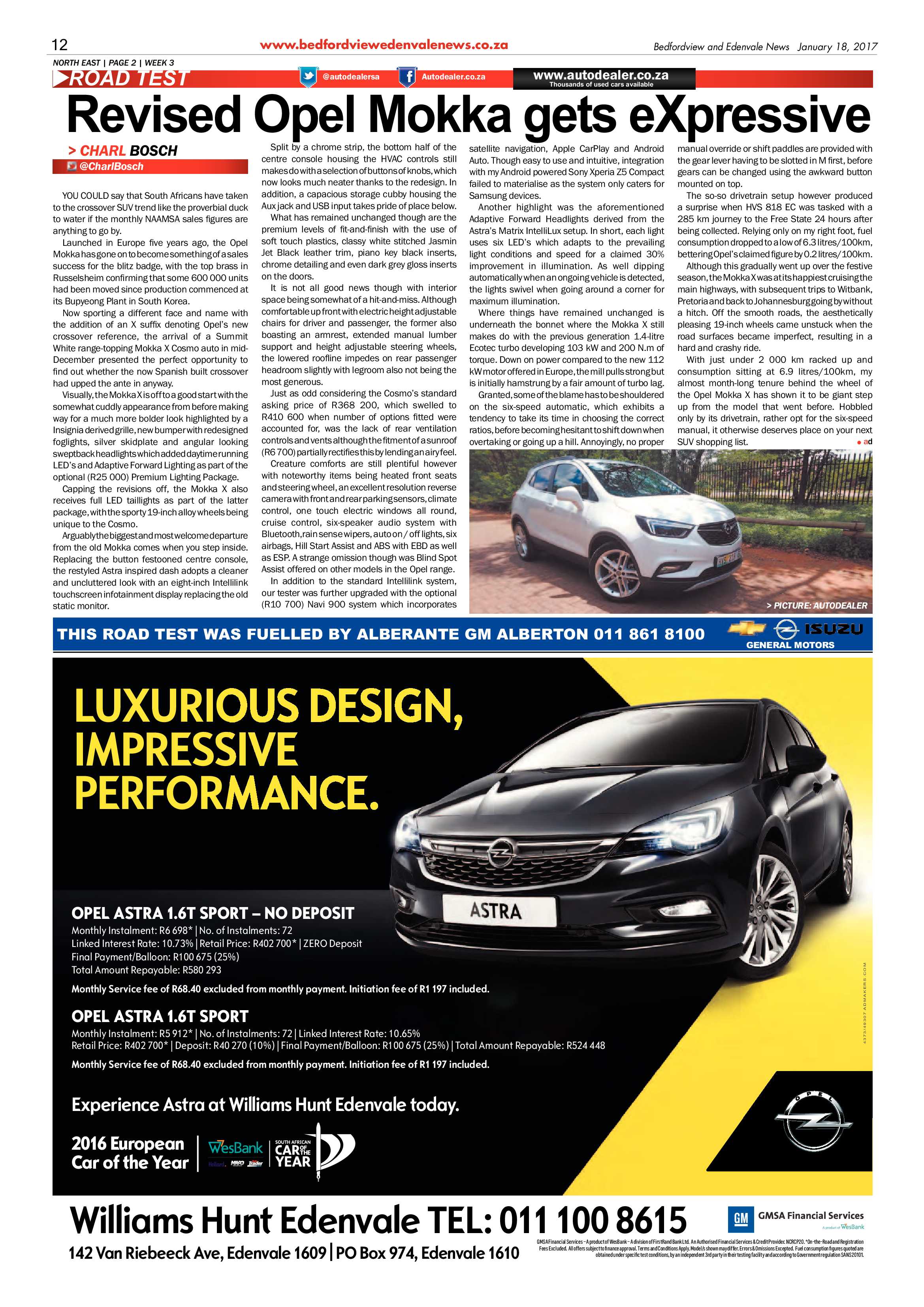 Bedfordview and Edenvale News 18 January 2017 page 12