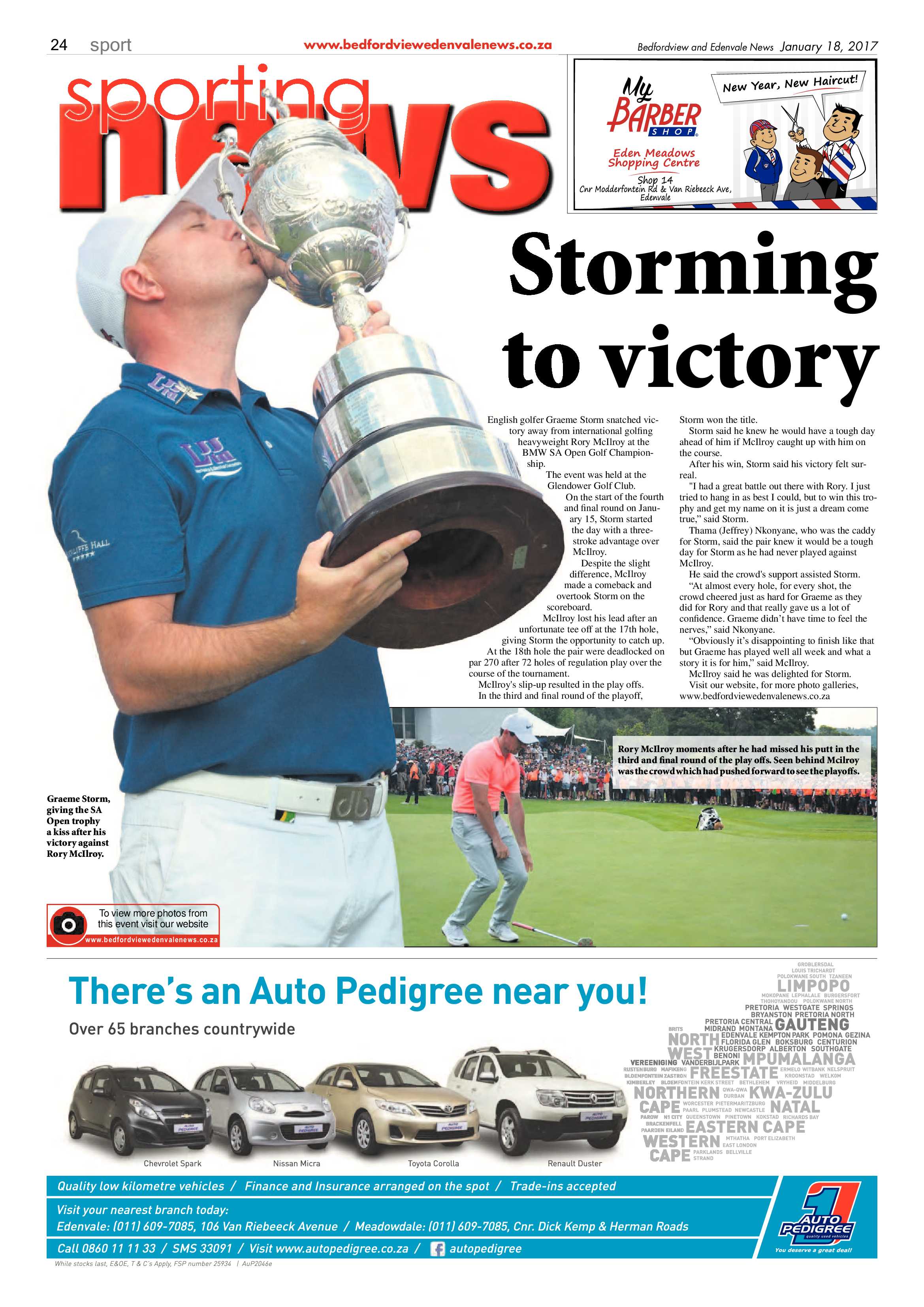 Bedfordview and Edenvale News 18 January 2017 page 24