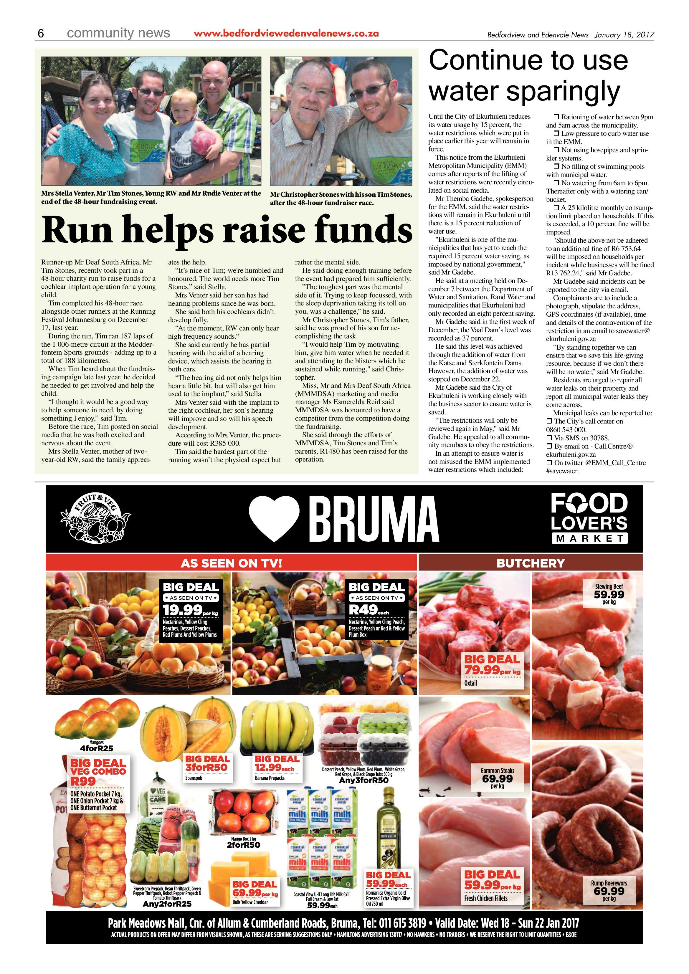 Bedfordview and Edenvale News 18 January 2017 page 6