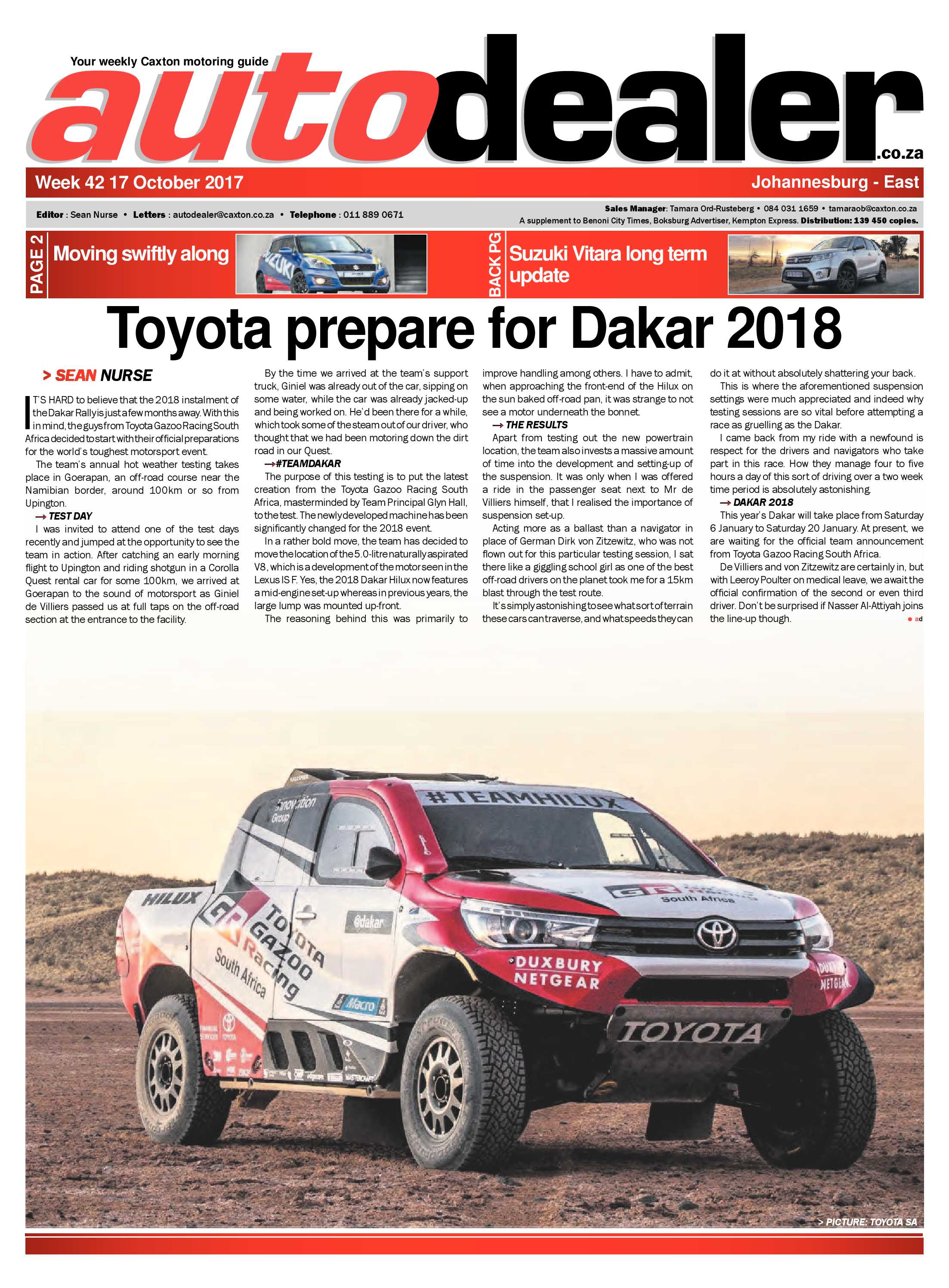 Bedfordview and Edenvale News 18 October 2017 page 25