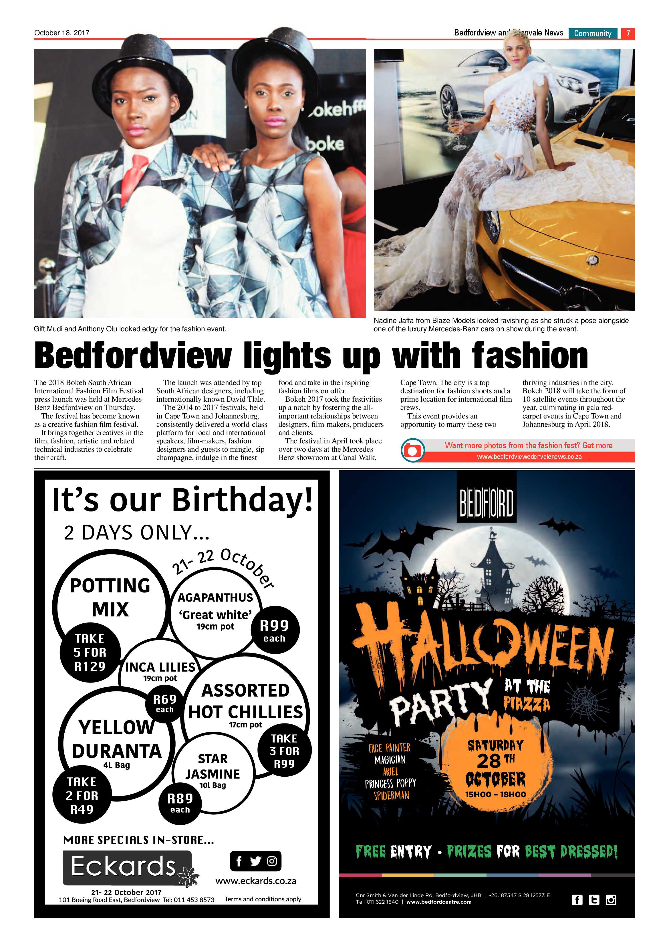 Bedfordview and Edenvale News 18 October 2017 page 7