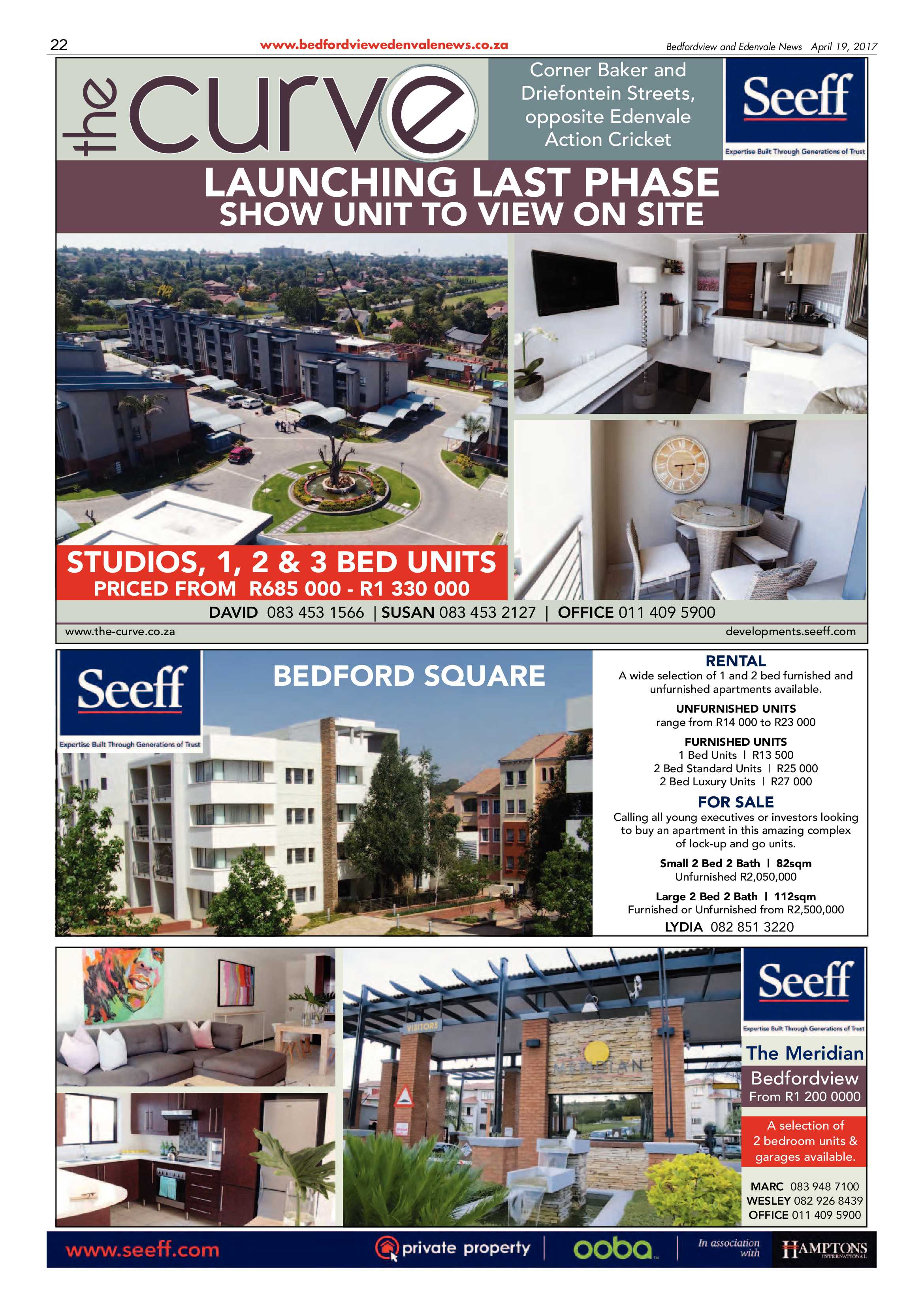 Bedfordview and Edenvale News 19 April 2017 page 22