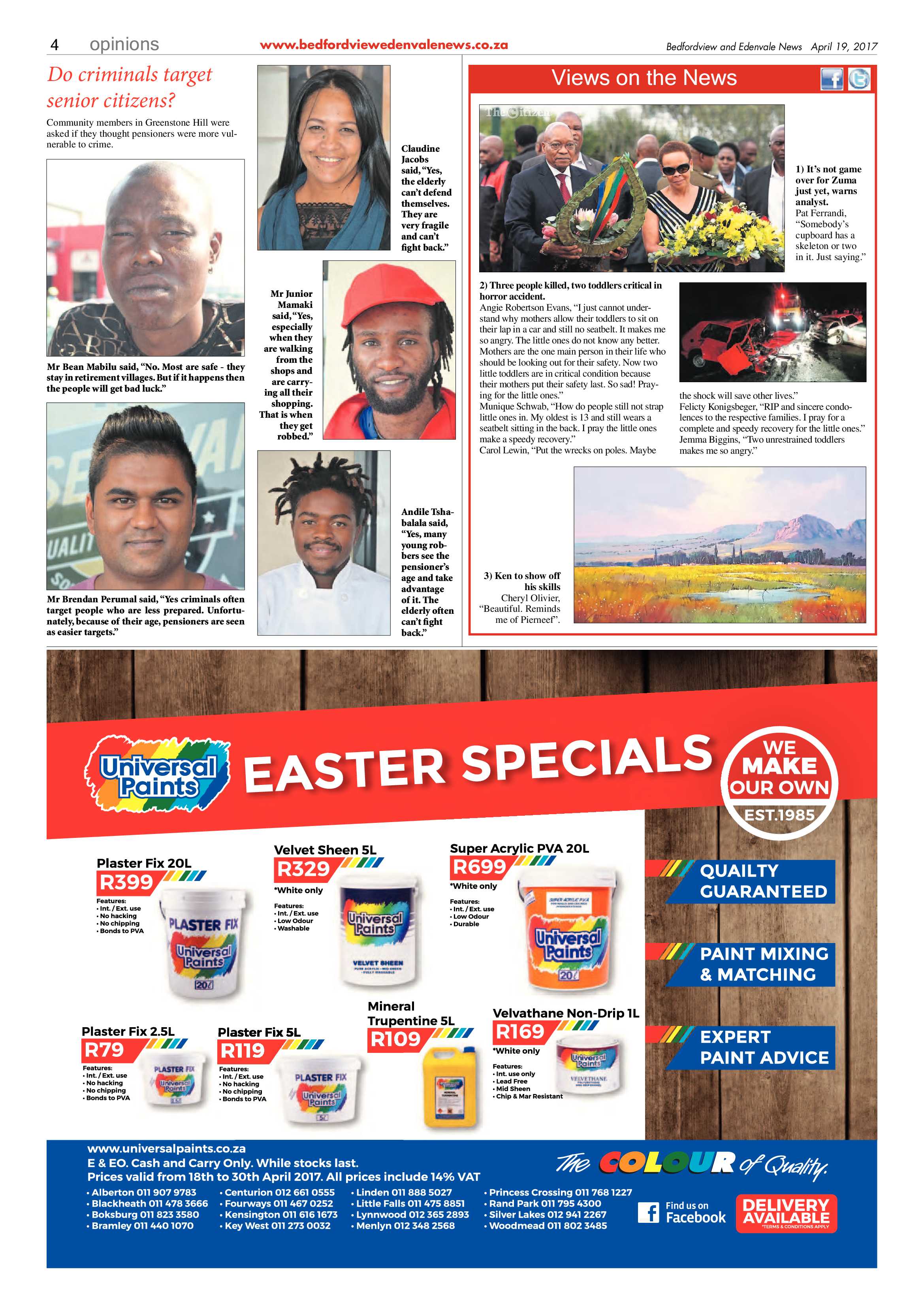 Bedfordview and Edenvale News 19 April 2017 page 4