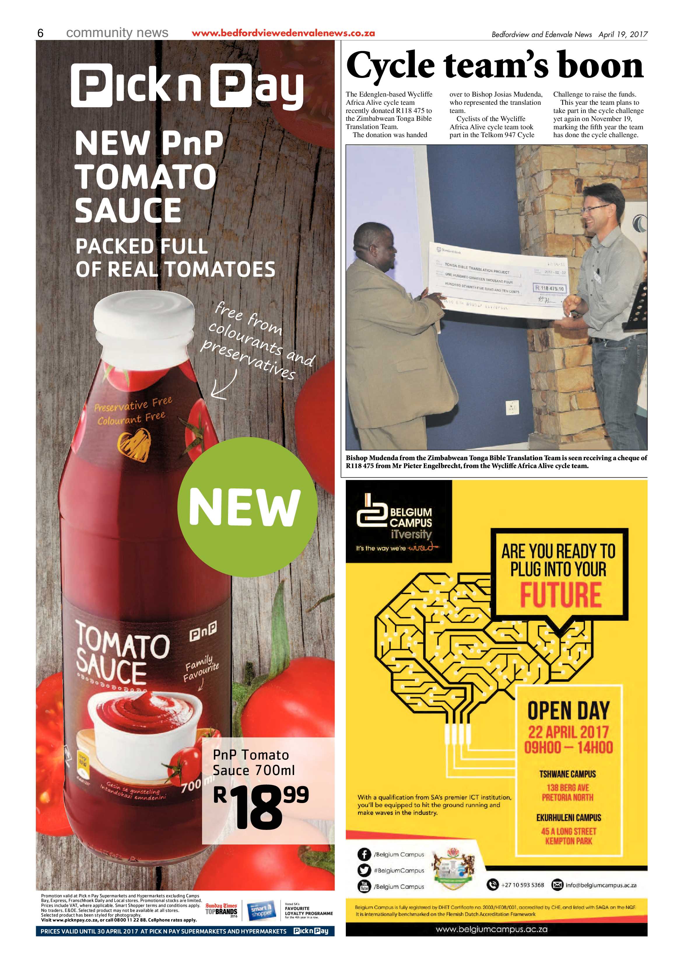 Bedfordview and Edenvale News 19 April 2017 page 6