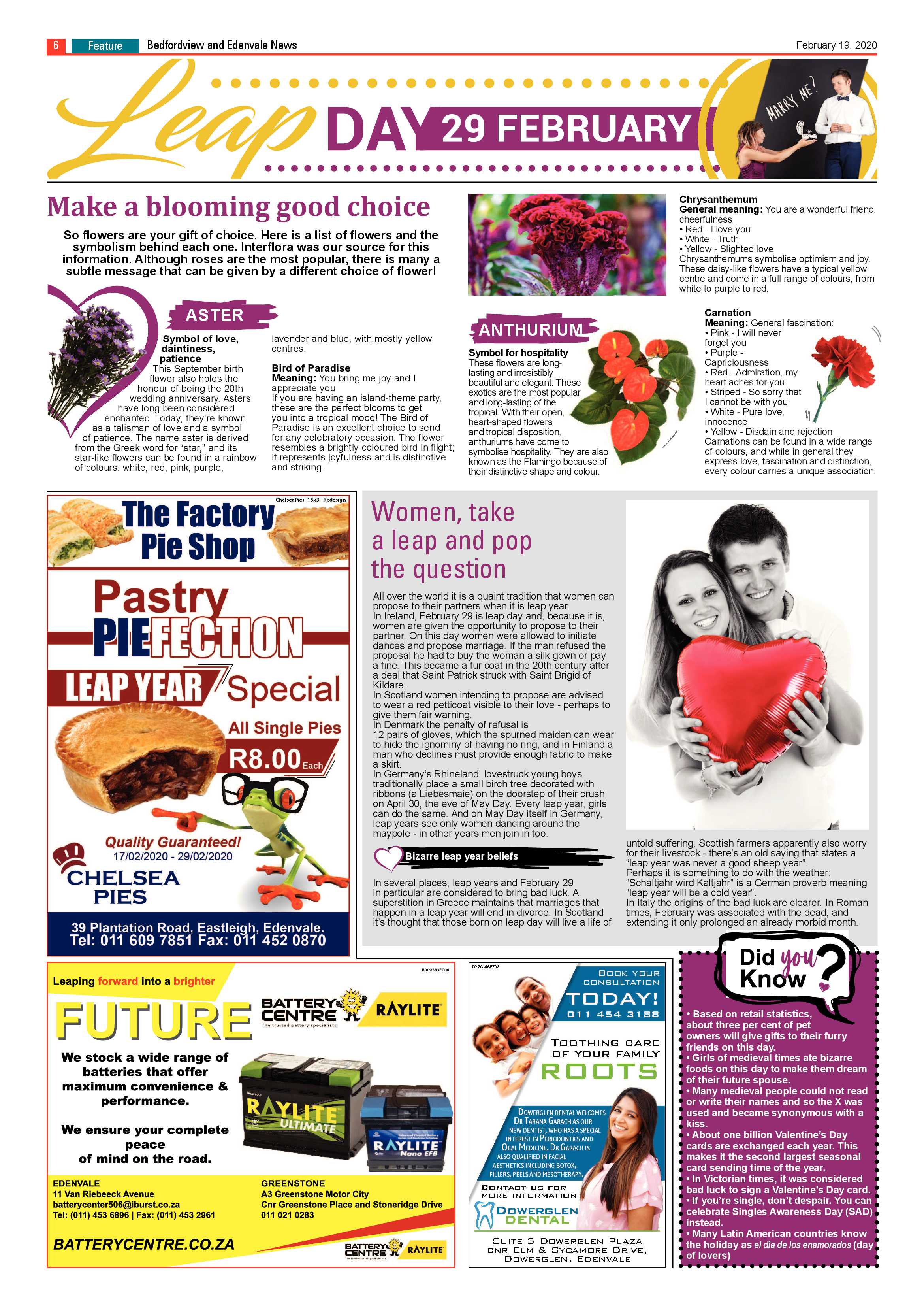 Bedfordview and Edenvale News 19 February 2020 page 6