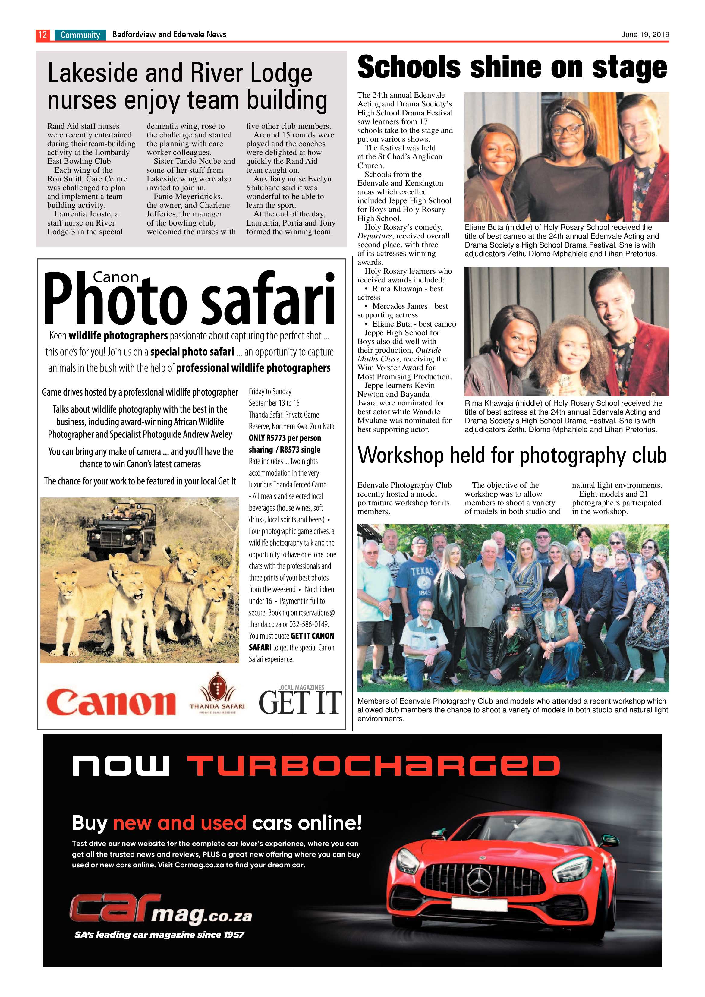 Bedfordview and Edenvale News 19 June 2019 page 12