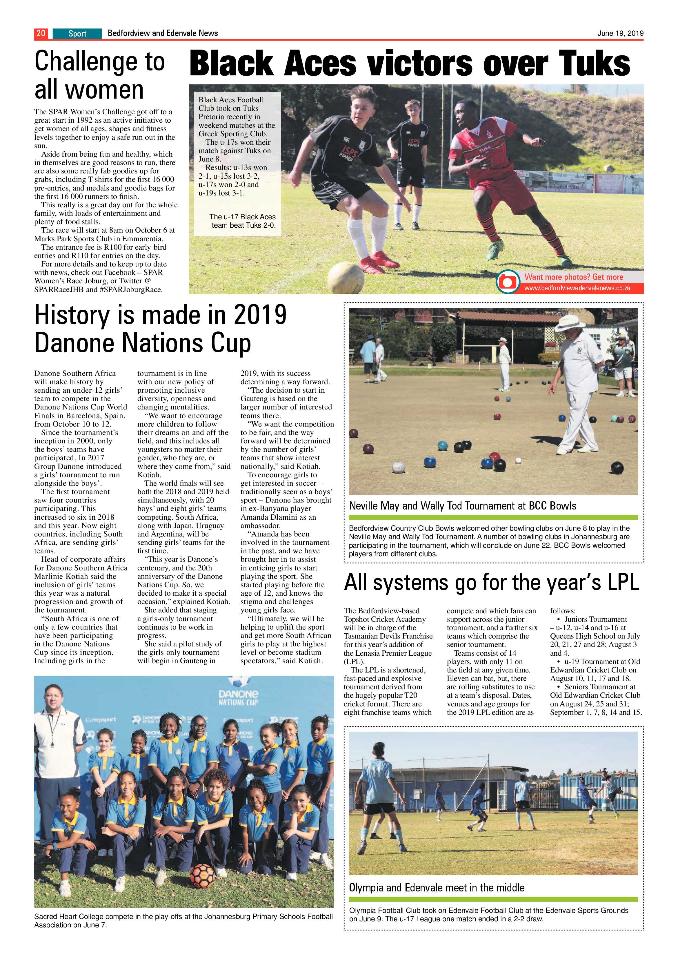Bedfordview and Edenvale News 19 June 2019 page 20