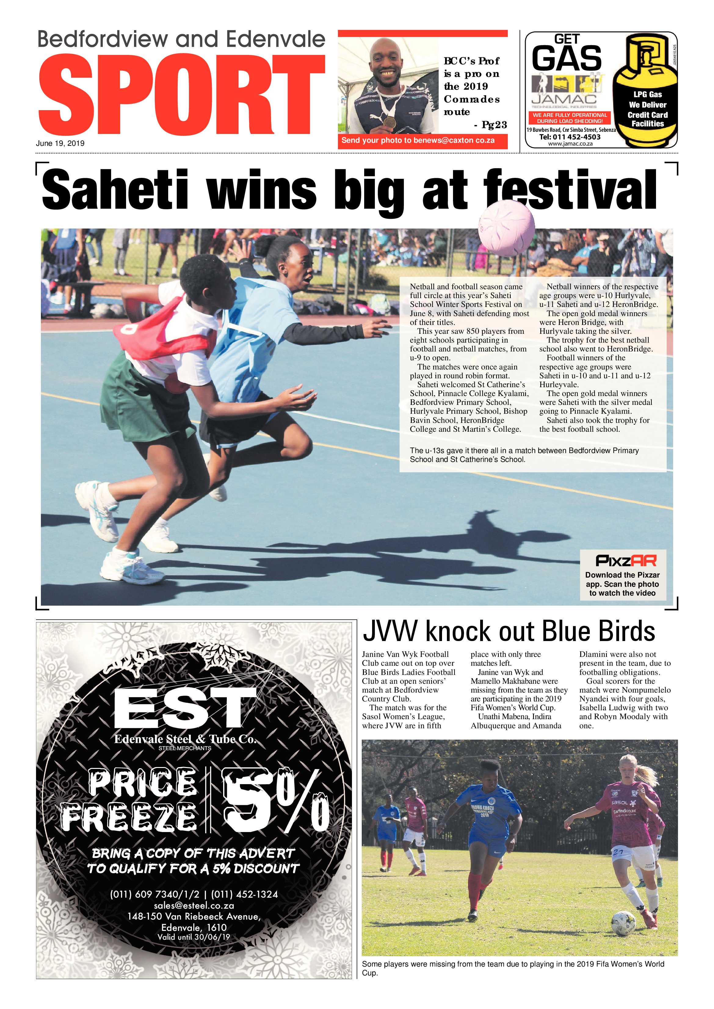 Bedfordview and Edenvale News 19 June 2019 page 24