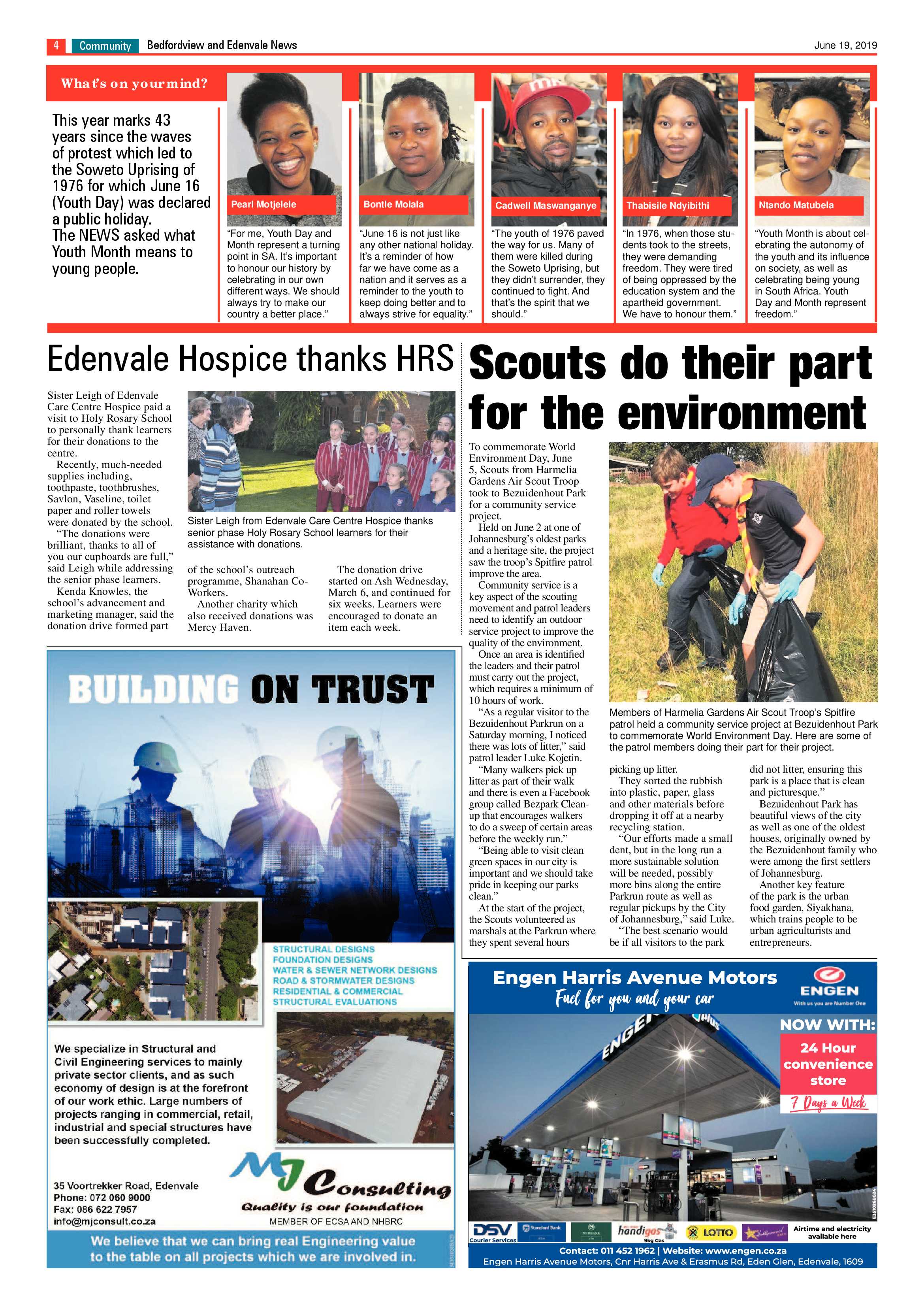 Bedfordview and Edenvale News 19 June 2019 page 4