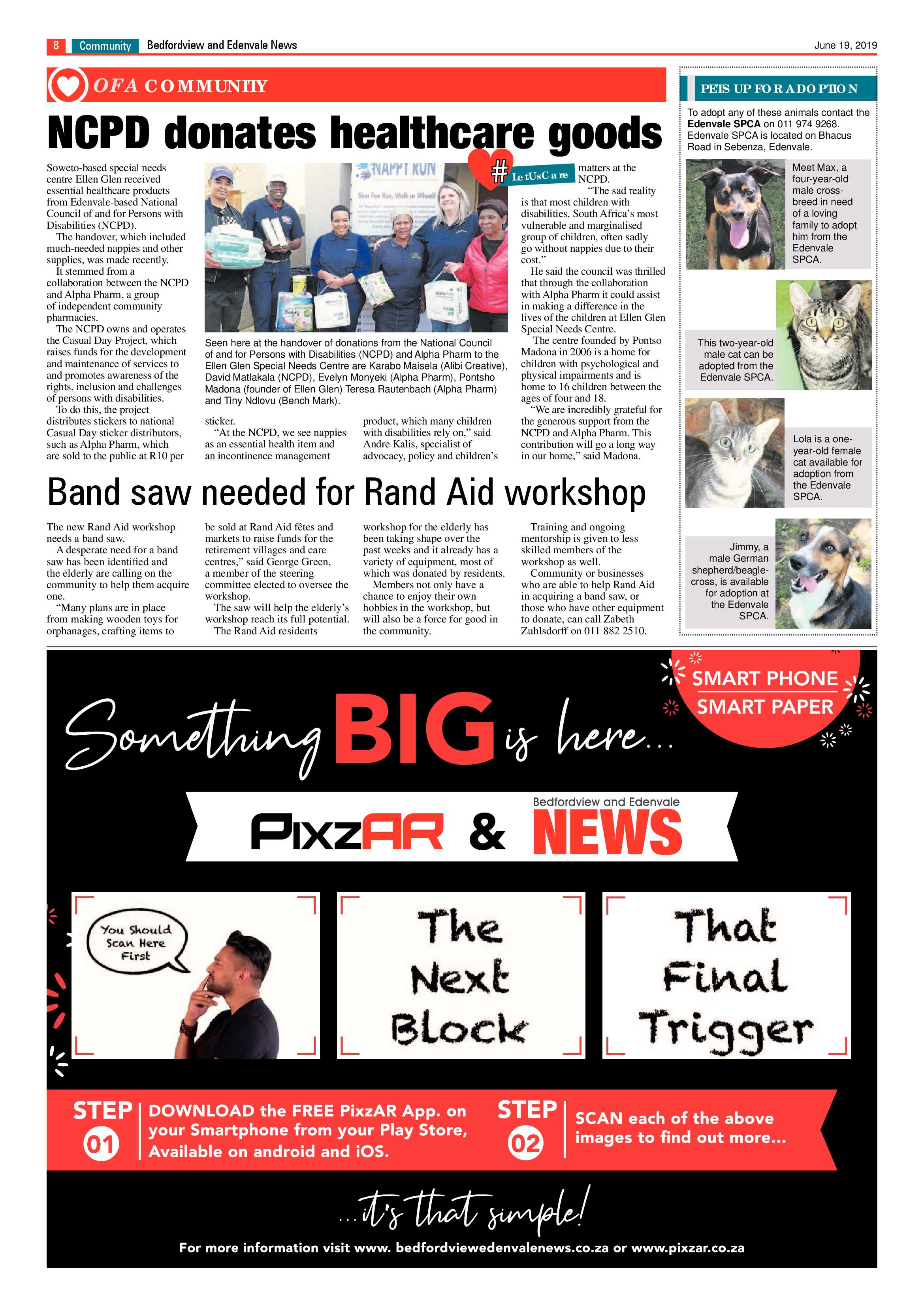 Bedfordview and Edenvale News 19 June 2019 page 8